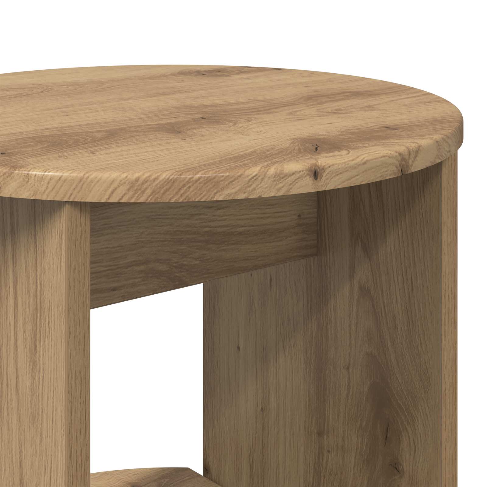 Meuble d'appoint Chêne Artisanal 40 x 40 x 75 cm