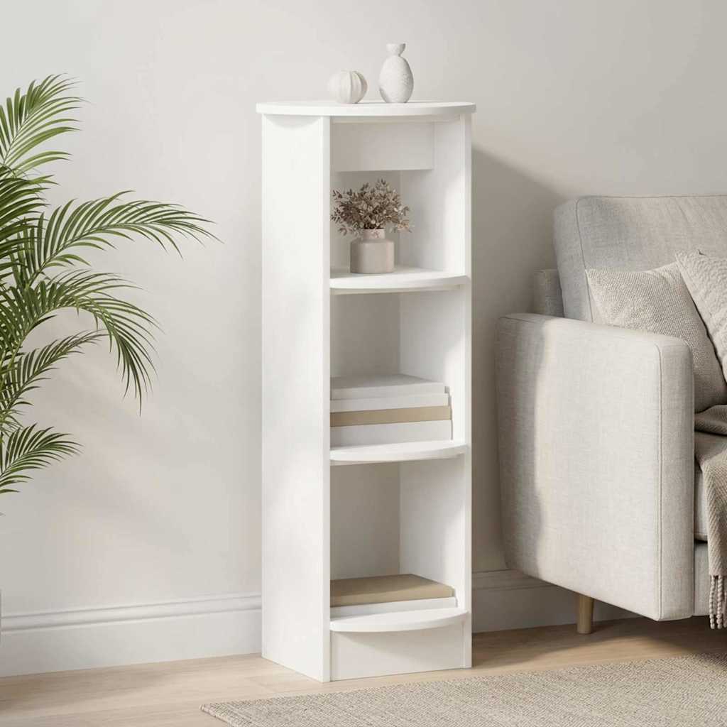 Meuble d'appoint Blanc 40 x 40 x 100 cm Bois d’ingénierie - XIOS