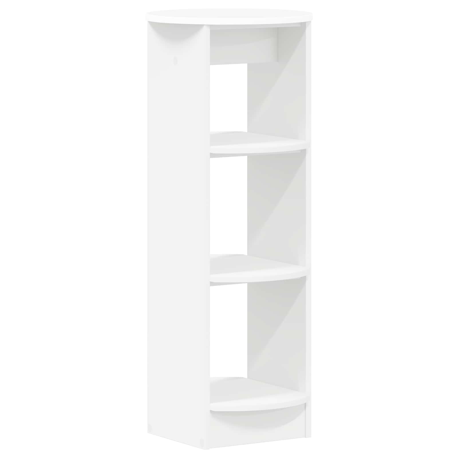 Meuble d'appoint Blanc 40 x 40 x 100 cm Bois d’ingénierie - XIOS