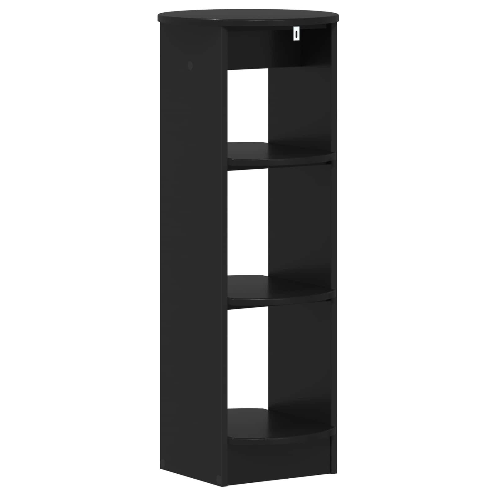 Meuble d'appoint Noir 40 x 40 x 100 cm Bois d’ingénierie - XIOS