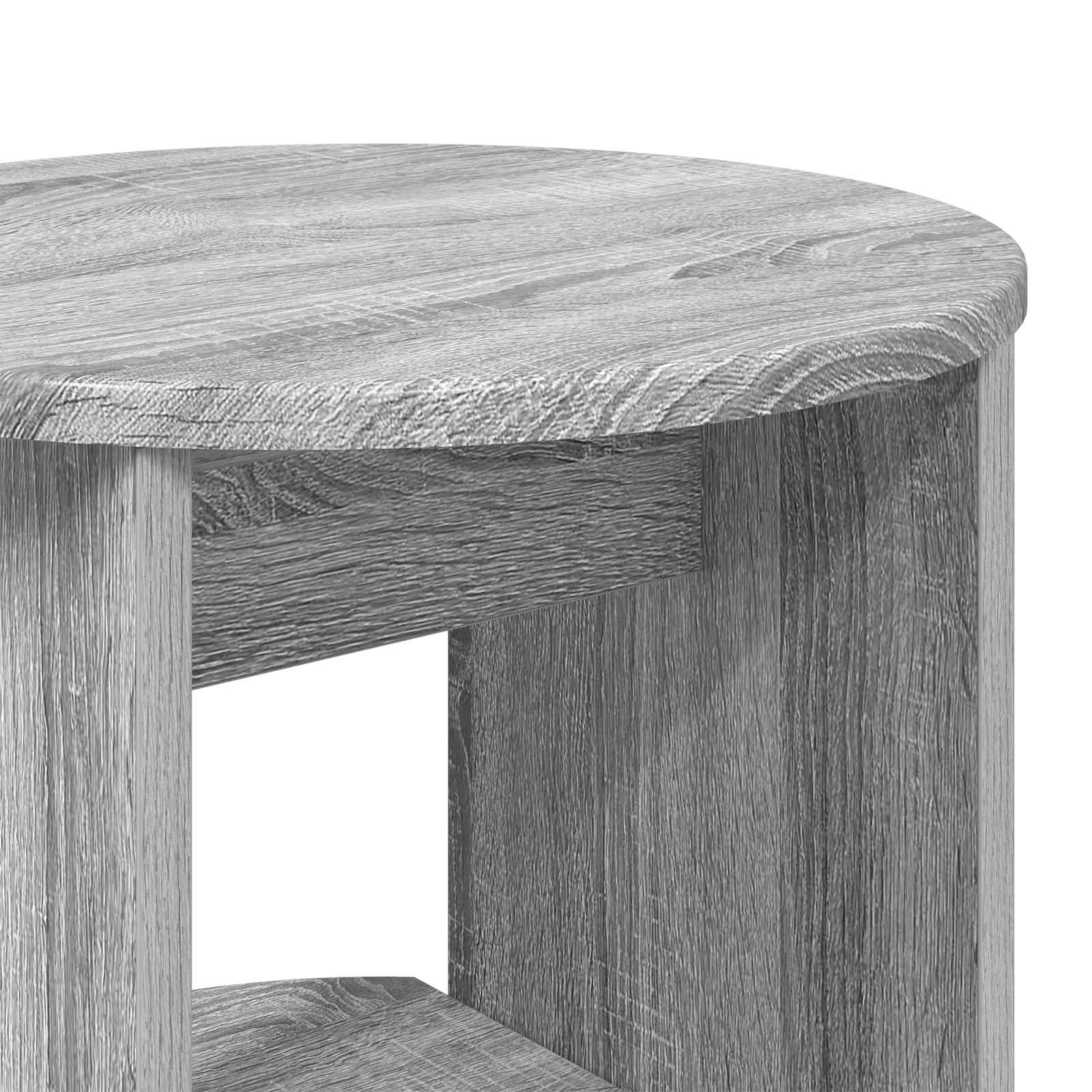Meuble d'appoint Sonoma gris 40 x 40 x 100 cm Bois d’ingénierie - XIOS