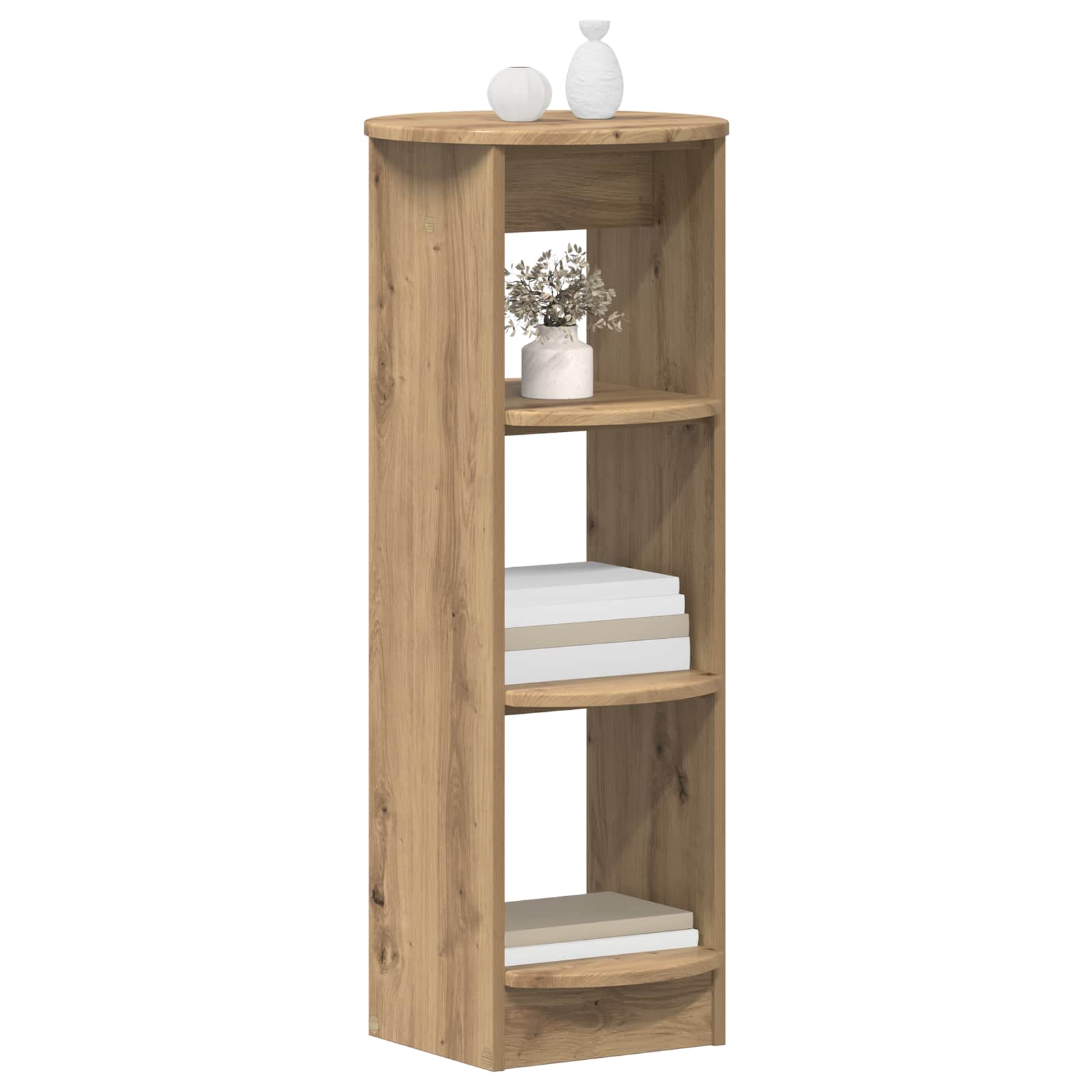 Meuble d'appoint Chêne artisanal 40 x 40 x 100 cm - XIOS