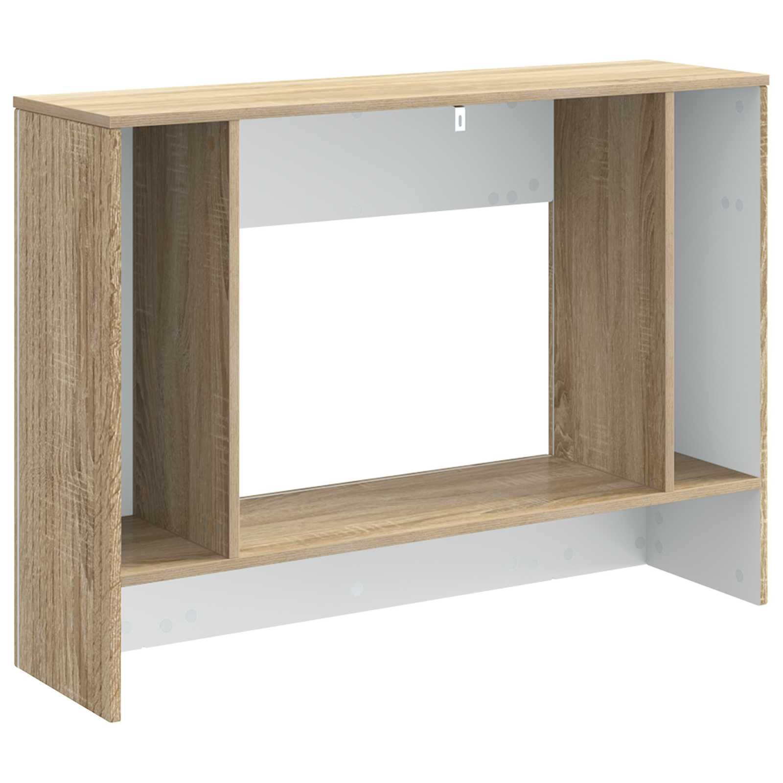 Table console Chêne Sonoma 101 x 29 x 74 cm Bois d’ingénierie - XIOS