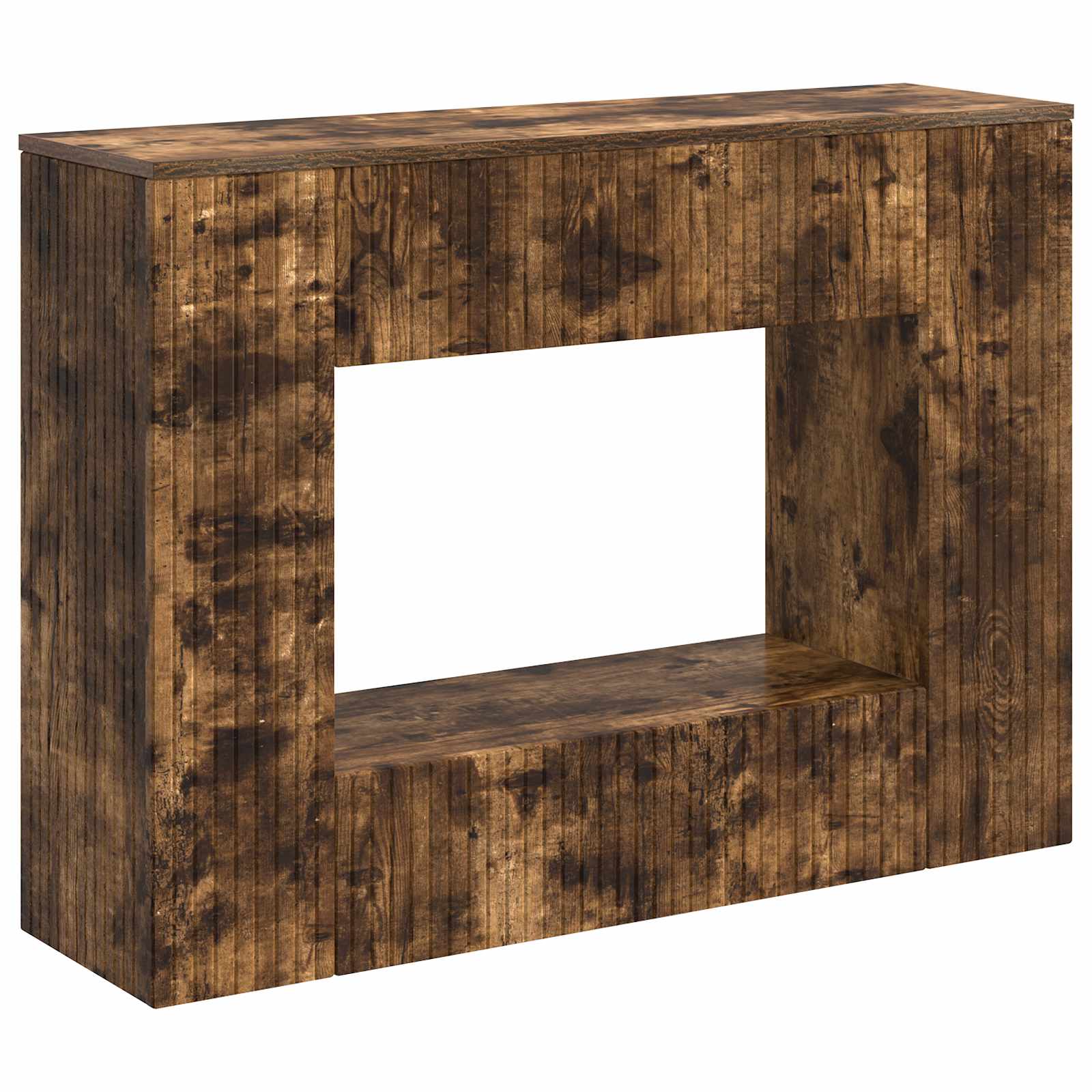 Table console Chêne Fumé 101 x 29 x 74 cm Bois d’ingénierie - XIOS