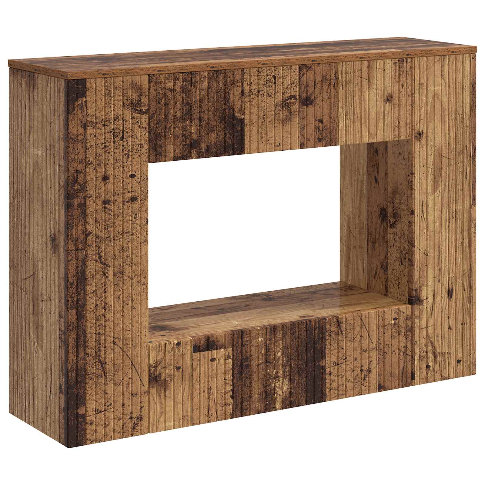 Table console Bois ancien 101 x 29 x 74 cm Bois d’ingénierie - XIOS