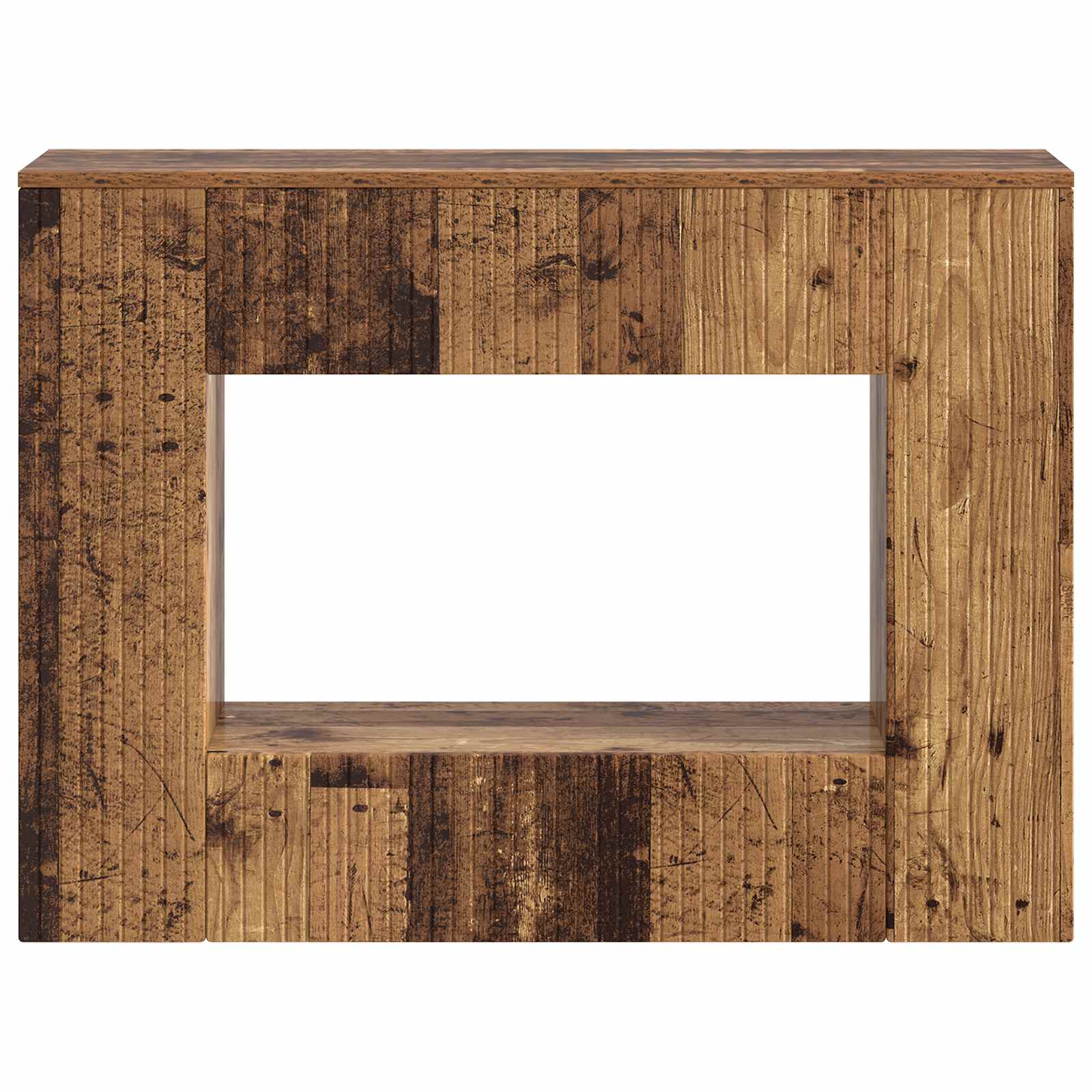 Table console Bois ancien 101 x 29 x 74 cm Bois d’ingénierie - XIOS
