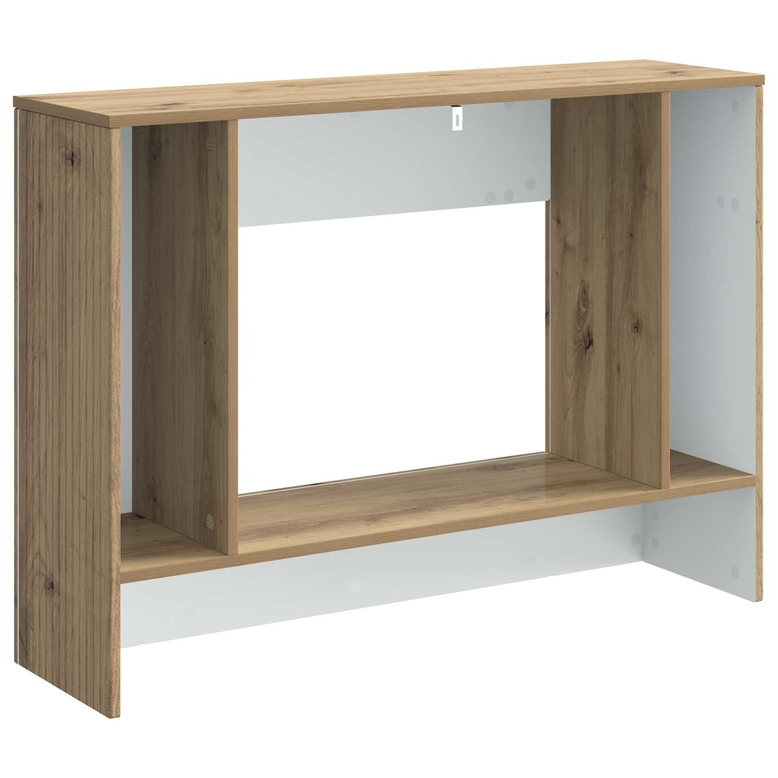 Table console Rayé Chêne Artisanal 101 x 29 x 74 cm - XIOS