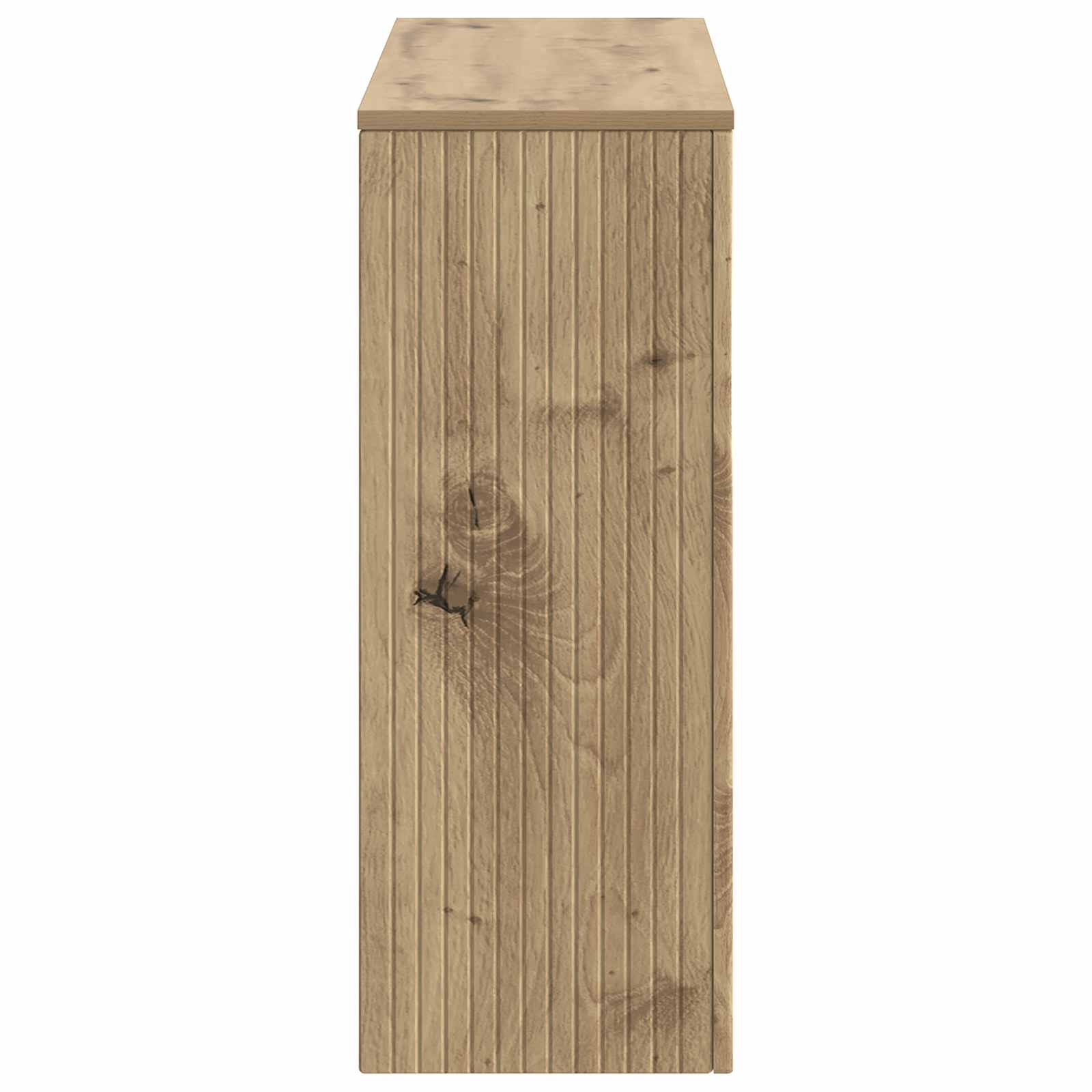 Table console Rayé Chêne Artisanal 101 x 29 x 74 cm - XIOS