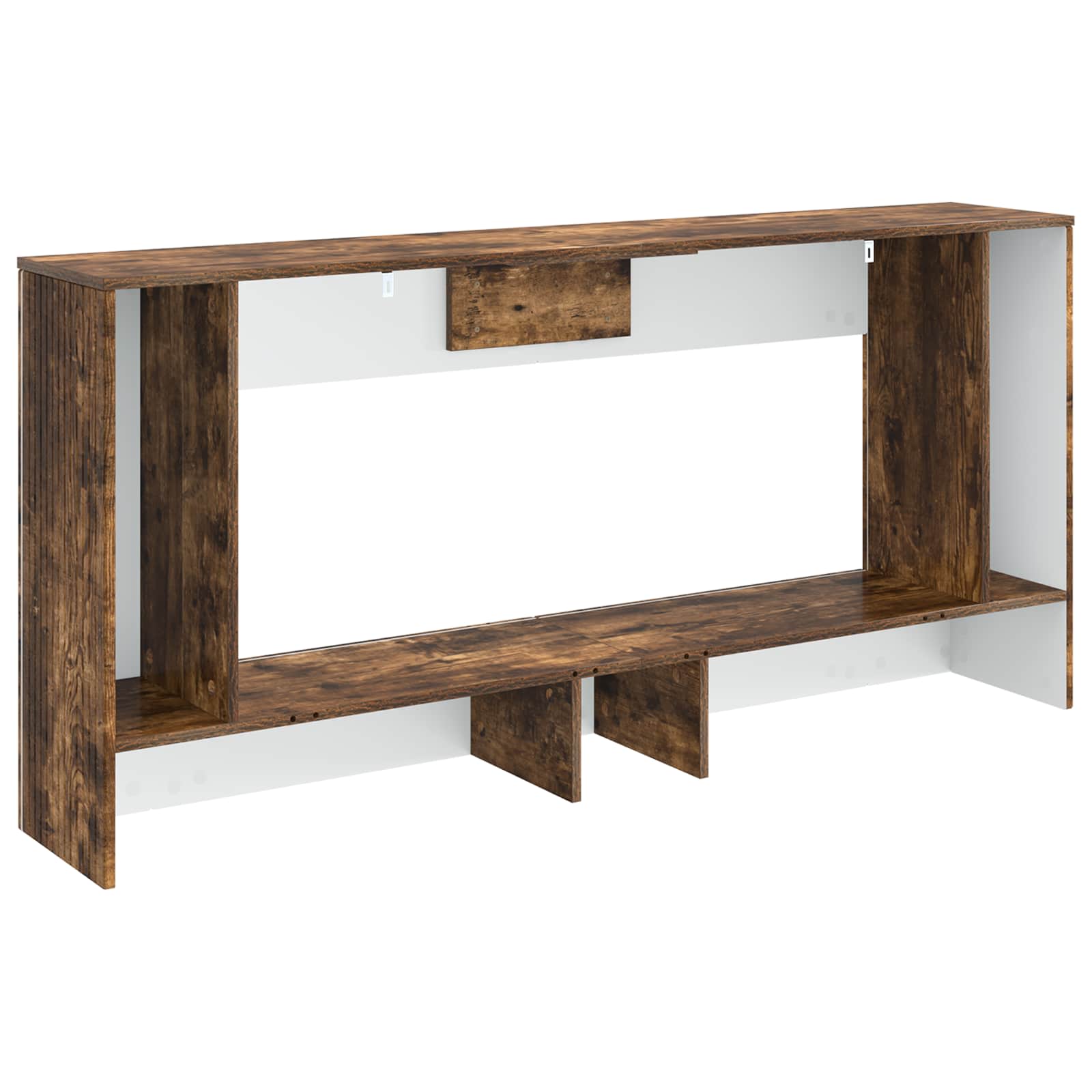 Table console Chêne Fumé 155 x 29 x 74 cm Bois d’ingénierie - XIOS