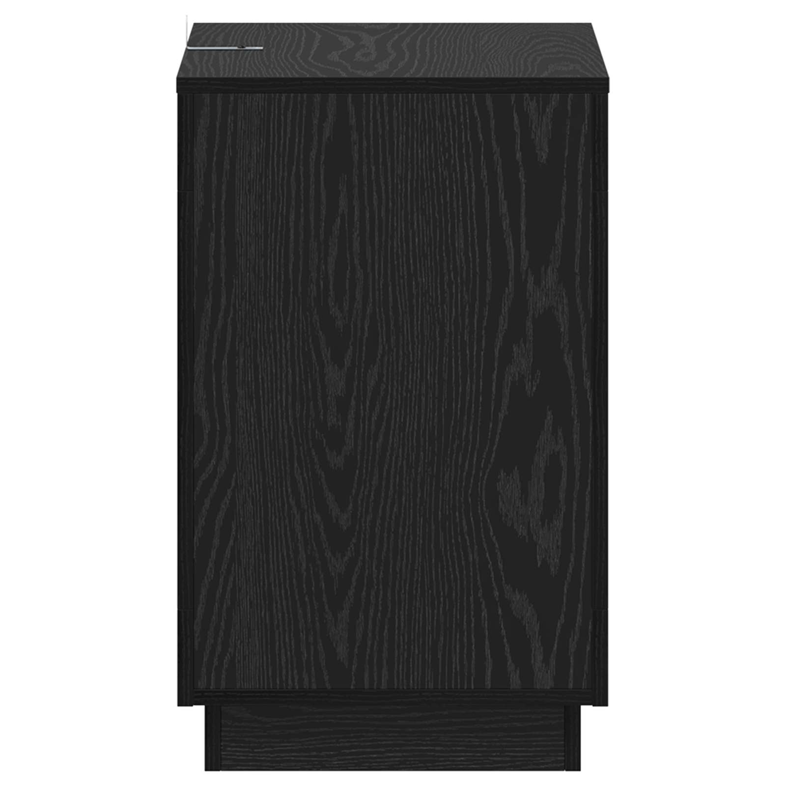 Table d'appoint Chêne noir 60 x 40 x 65 cm Bois d'ingénierie - XIOS