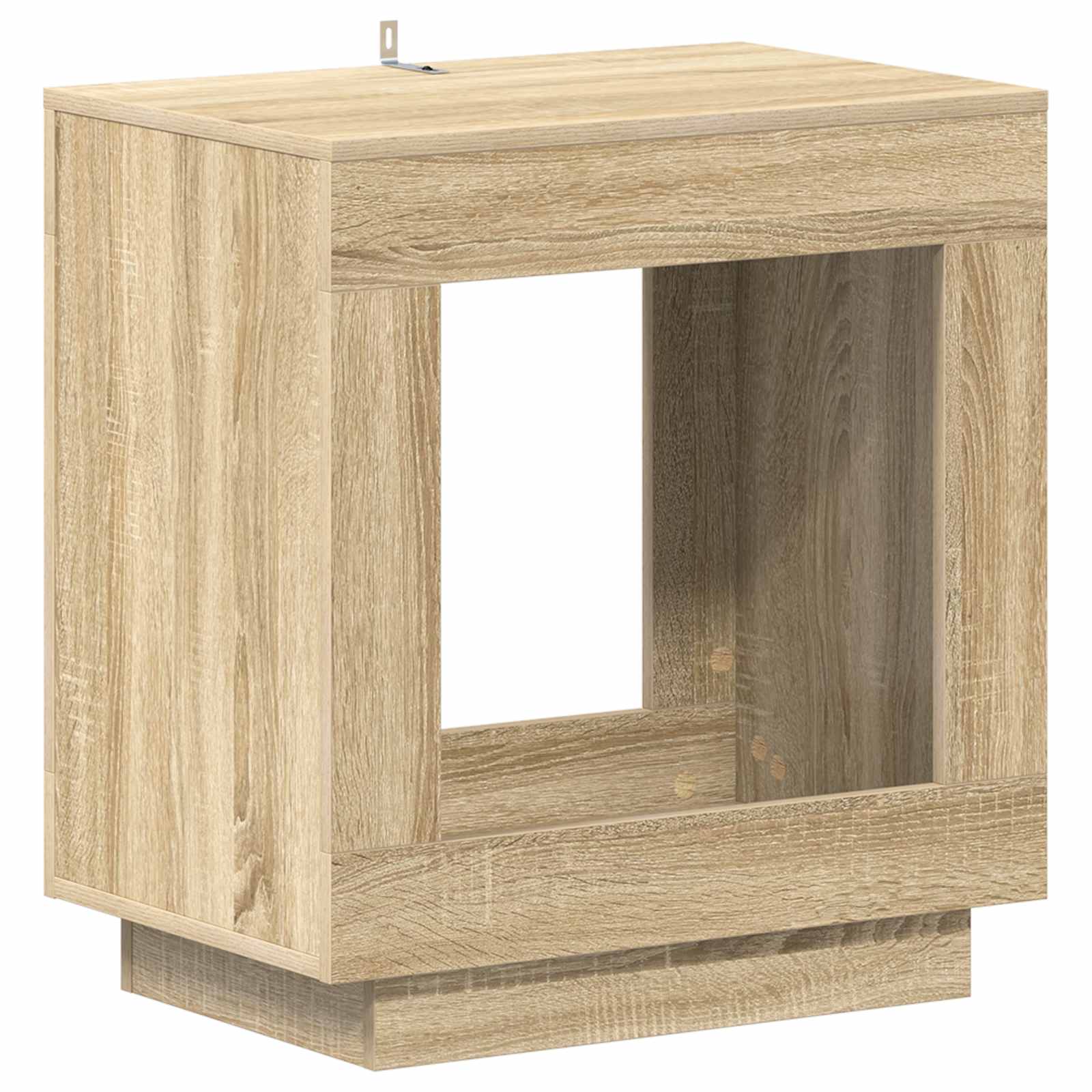Table d'appoint Chêne Sonoma 60 x 40 x 65 cm Bois d'ingénierie - XIOS