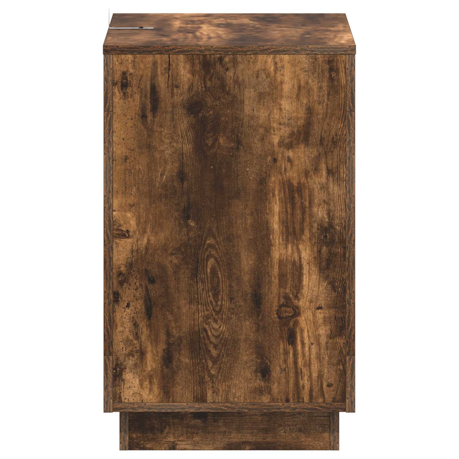 Table d'appoint Chêne fumé 60 x 40 x 65 cm Bois d'ingénierie - XIOS