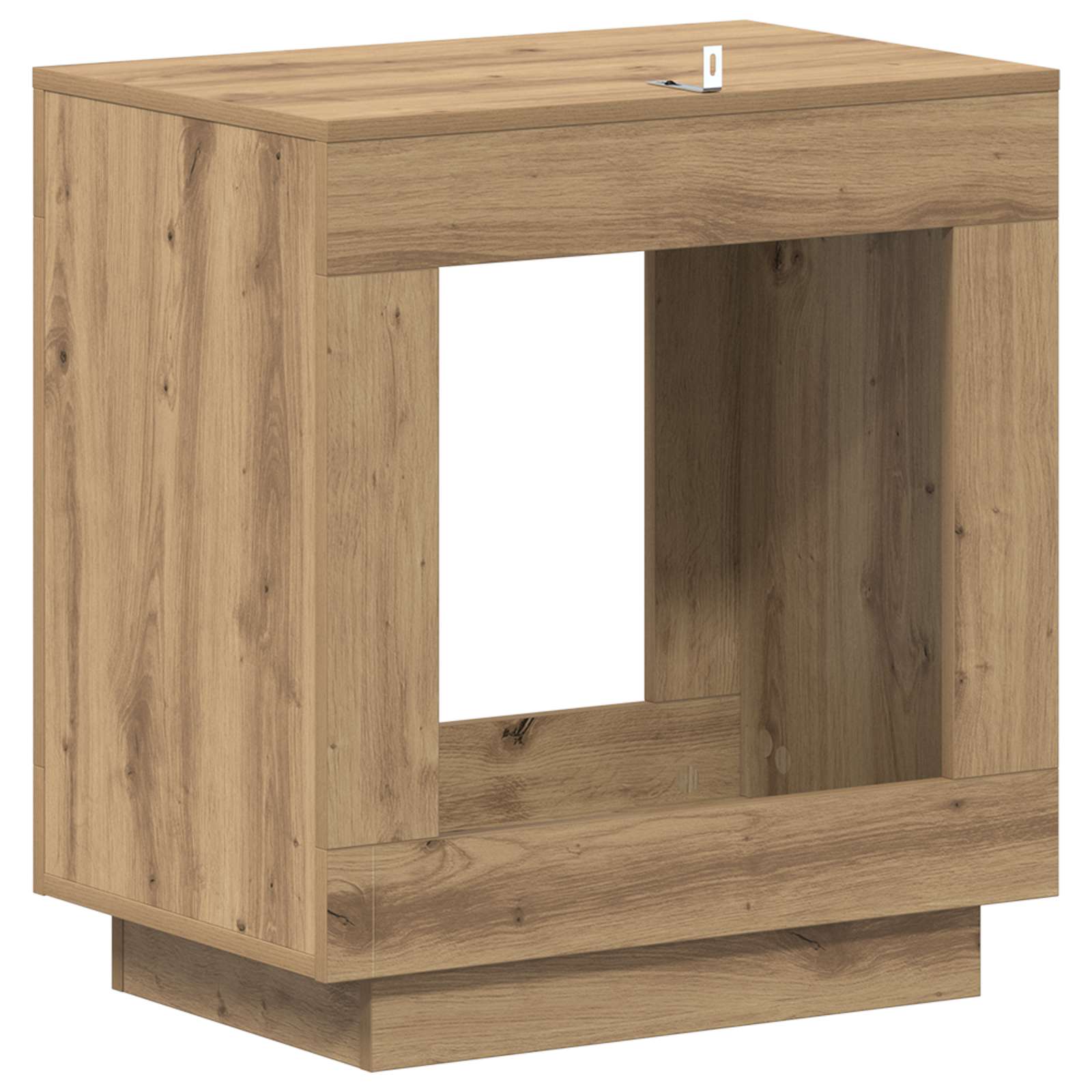 Table d'appoint Chêne artisanal 60 x 40 x 65 cm - XIOS