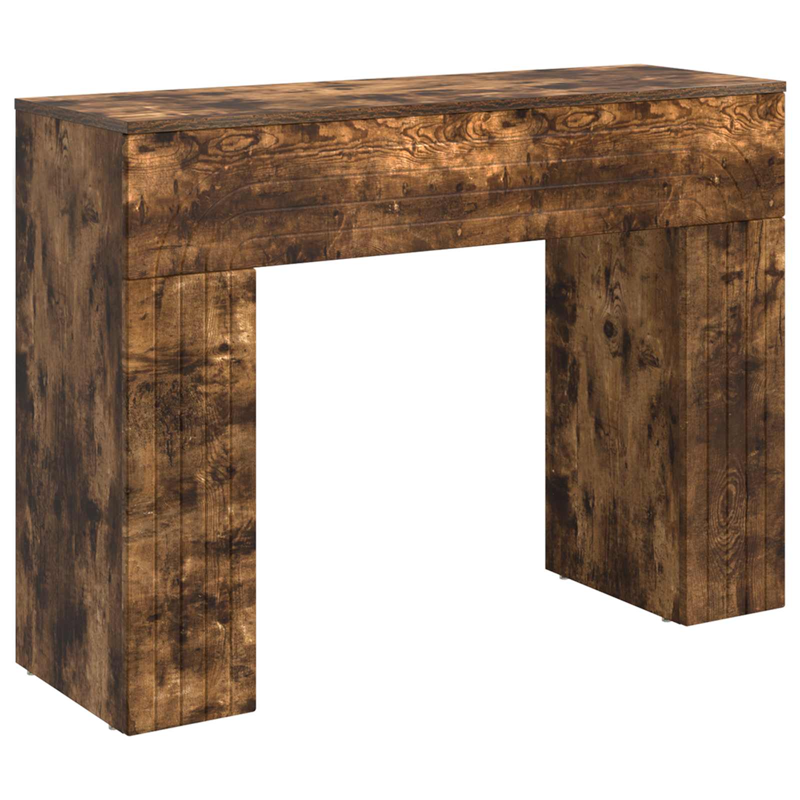 Table basse Chêne fumé 102 x 35 x 75 cm Bois d'ingénierie - XIOS