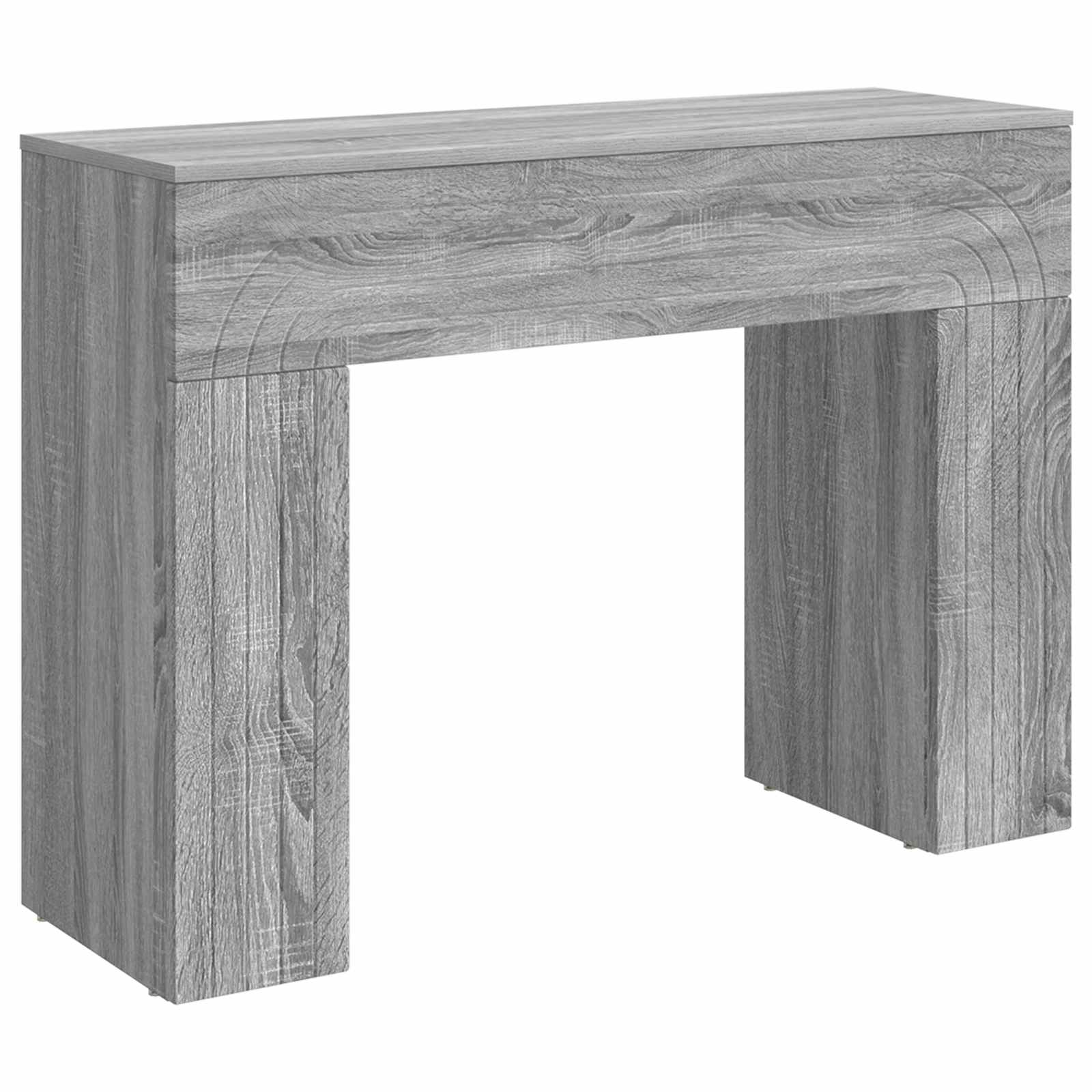 Table basse Sonoma gris 102 x 35 x 75 cm Bois d'ingénierie - XIOS