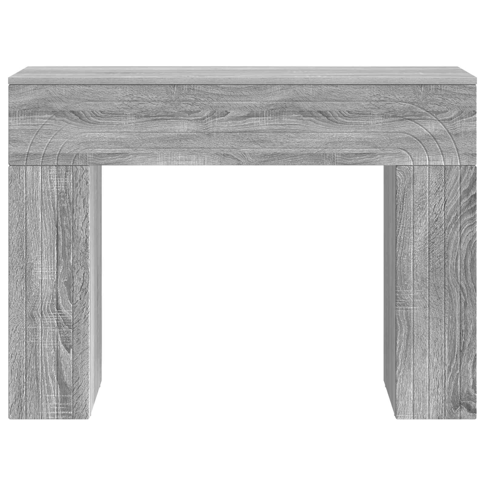 Table basse Sonoma gris 102 x 35 x 75 cm Bois d'ingénierie - XIOS