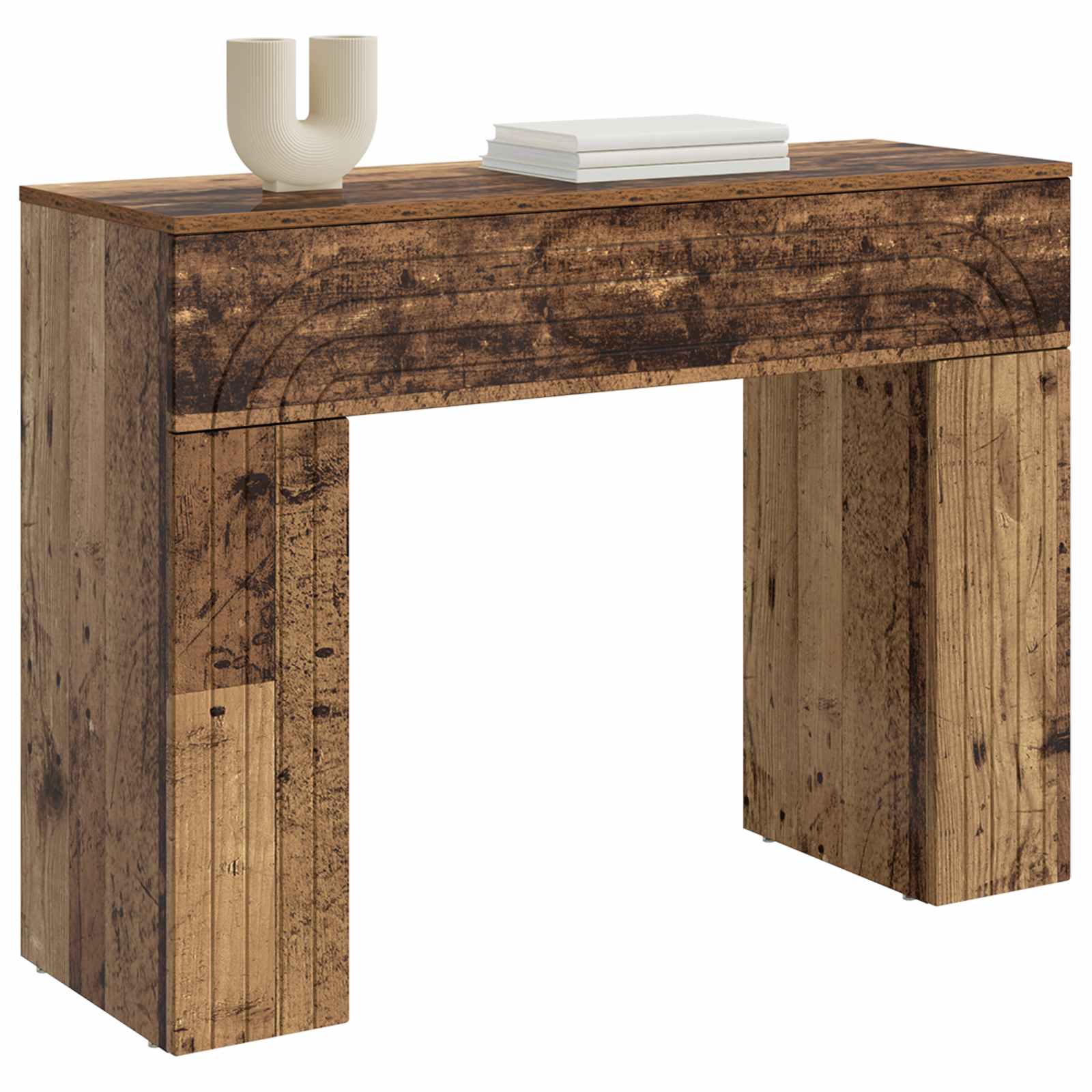 Table basse Bois ancien 102 x 35 x 75 cm Bois d'ingénierie - XIOS