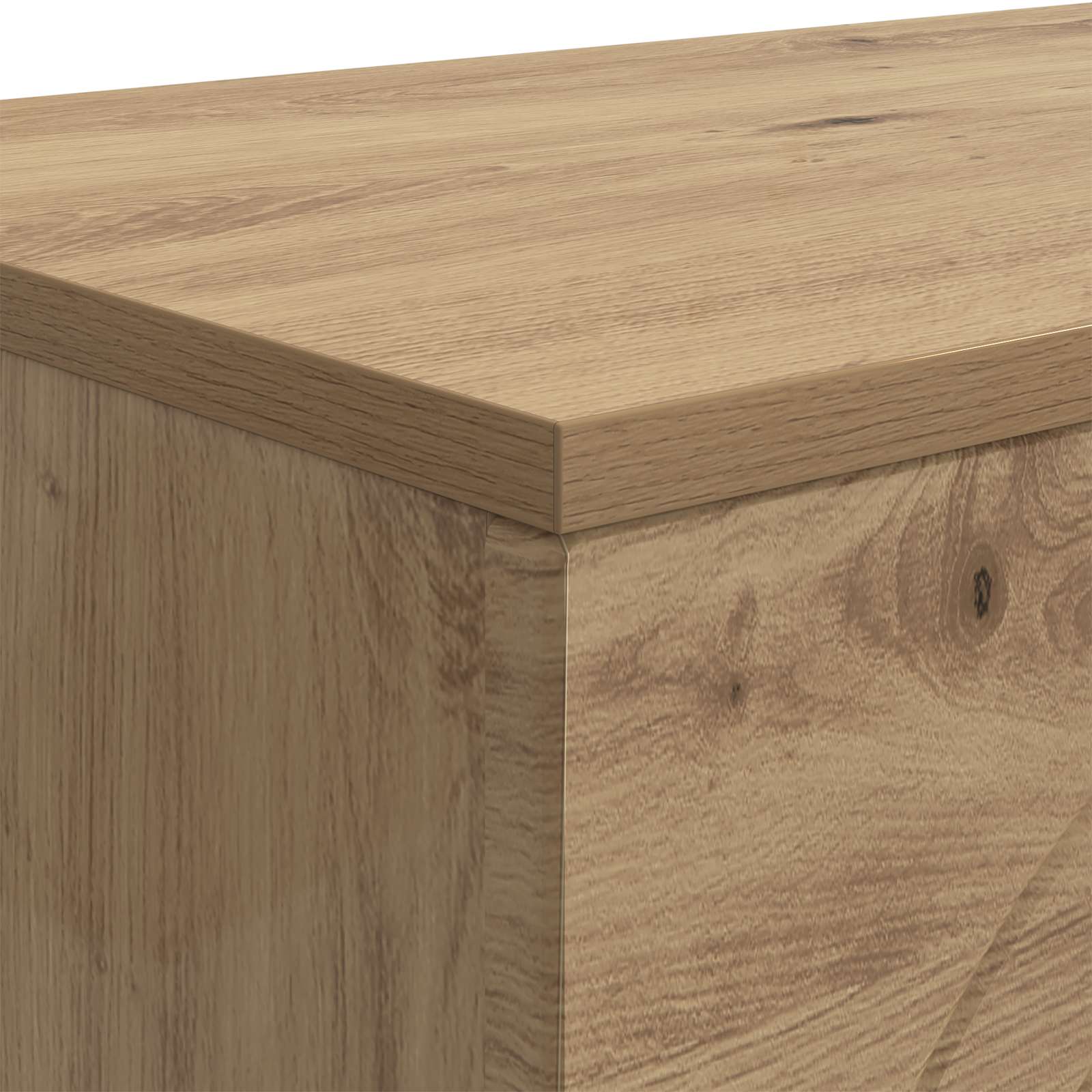 Table basse Chêne artisanal 102 x 35 x 75 cm Bois d'ingénierie - XIOS
