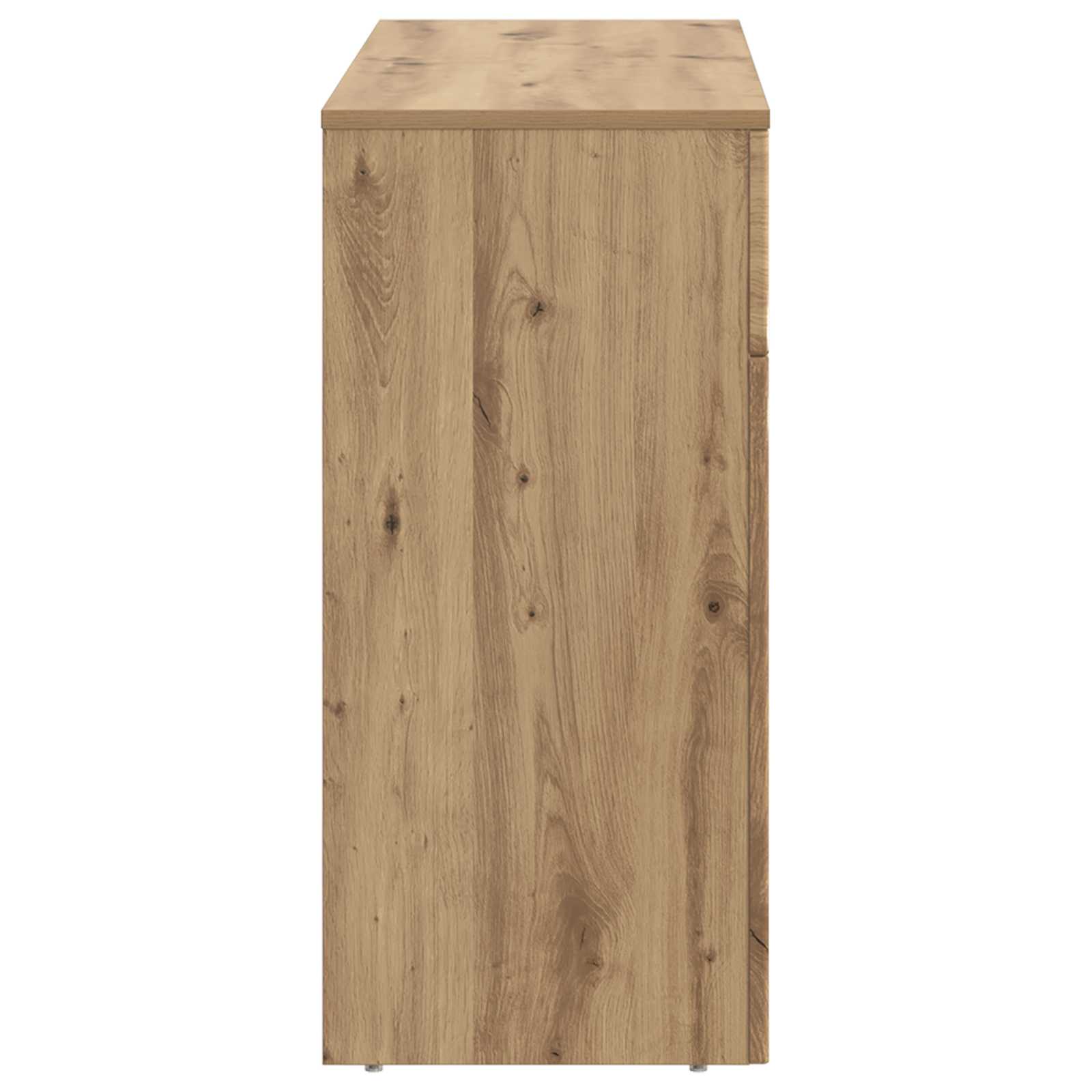 Table basse Chêne artisanal 102 x 35 x 75 cm Bois d'ingénierie - XIOS