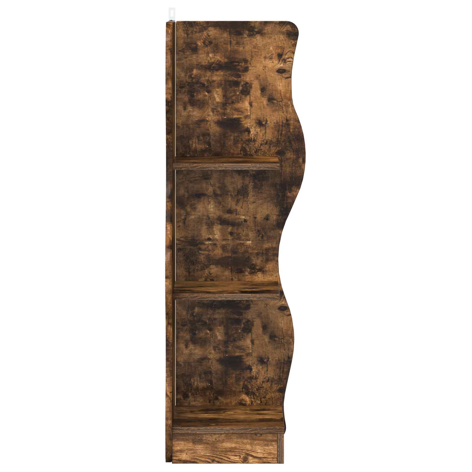 Étagère d'angle Chêne fumé 34 x 33 x 102 cm Bois d'ingénierie - XIOS