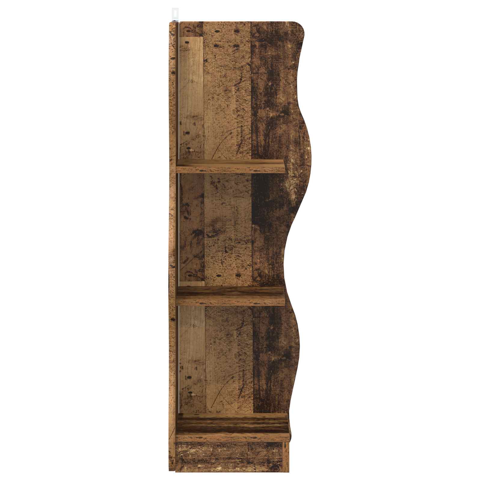 Étagère d'angle Bois ancien 34 x 33 x 102 cm Bois d'ingénierie - XIOS