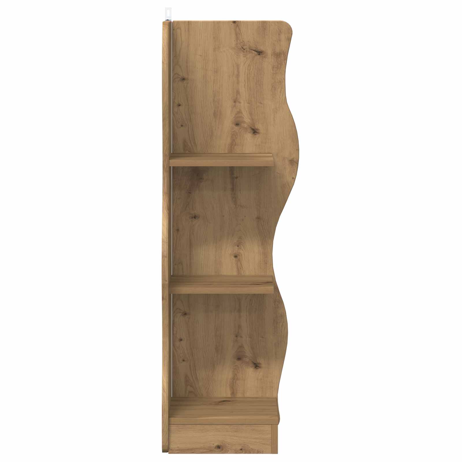 Étagère d'angle avec étagère Chêne artisanal 34 x 33 x 102 cm - XIOS