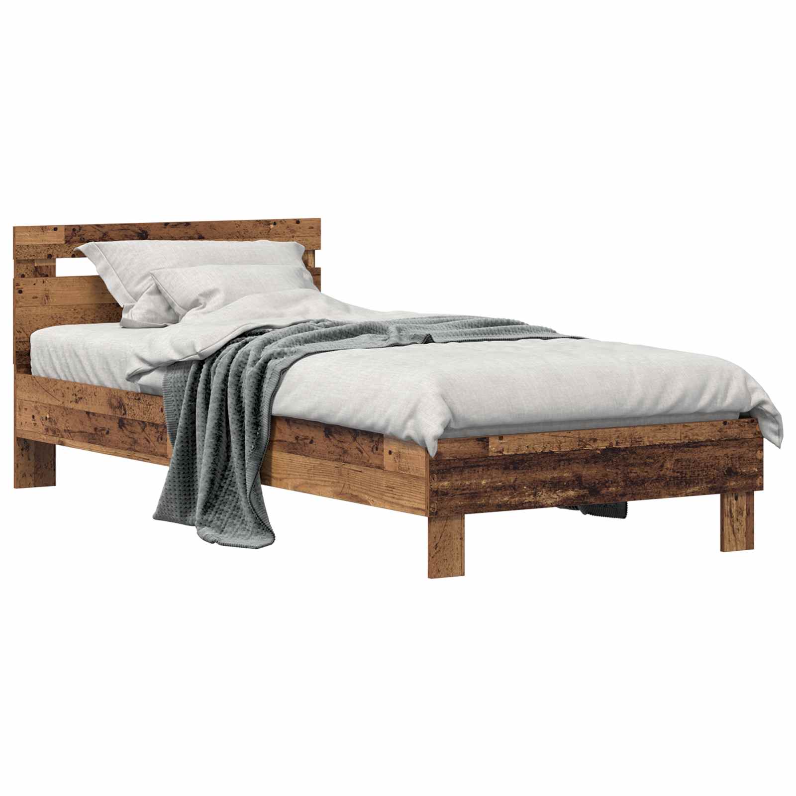 Cadre de lit Bois ancien 98,5 x 200 cm Bois d'ingénierie - XIOS