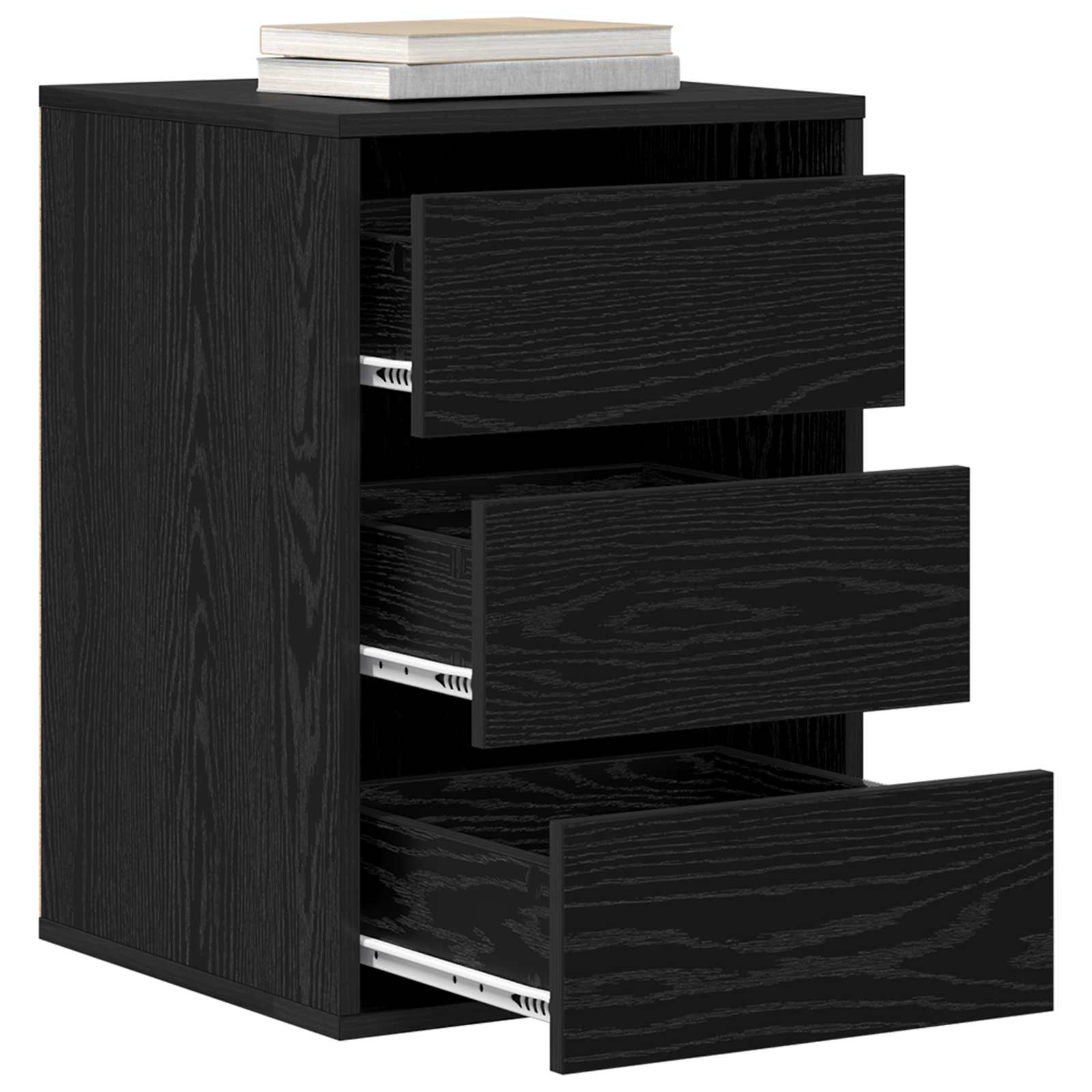 Armoire à tiroirs Chêne noir 41 x 40 x 58 cm Bois d'ingénierie - XIOS