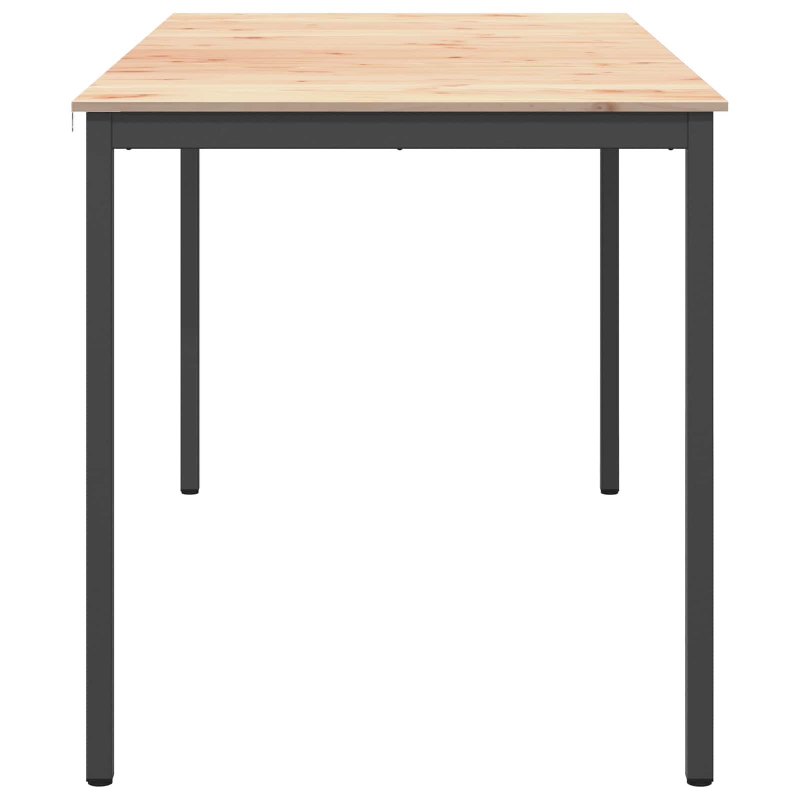 Table de bar 200 x 100 x 105 cm Bois de pin massif Naturel
