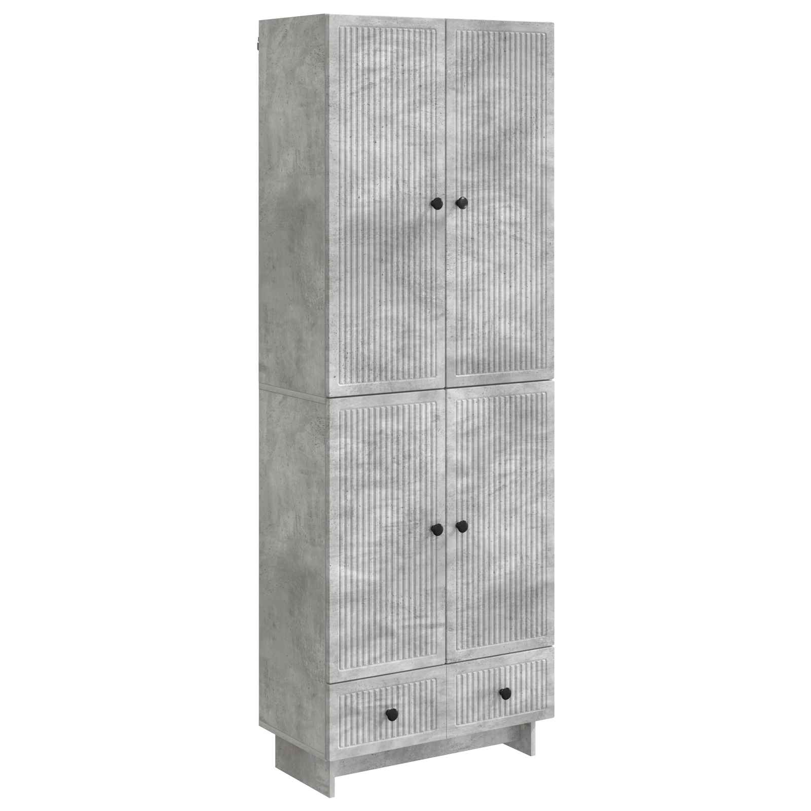 Ensemble de Meubles 2 pcs Gris béton 66 x 34,5 x 95 cm - XIOS