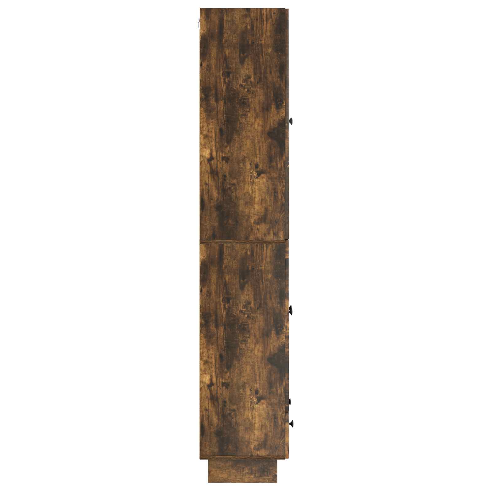 Ensemble de Meubles 2 pcs Chêne fumé 66 x 34,5 x 95 cm - XIOS