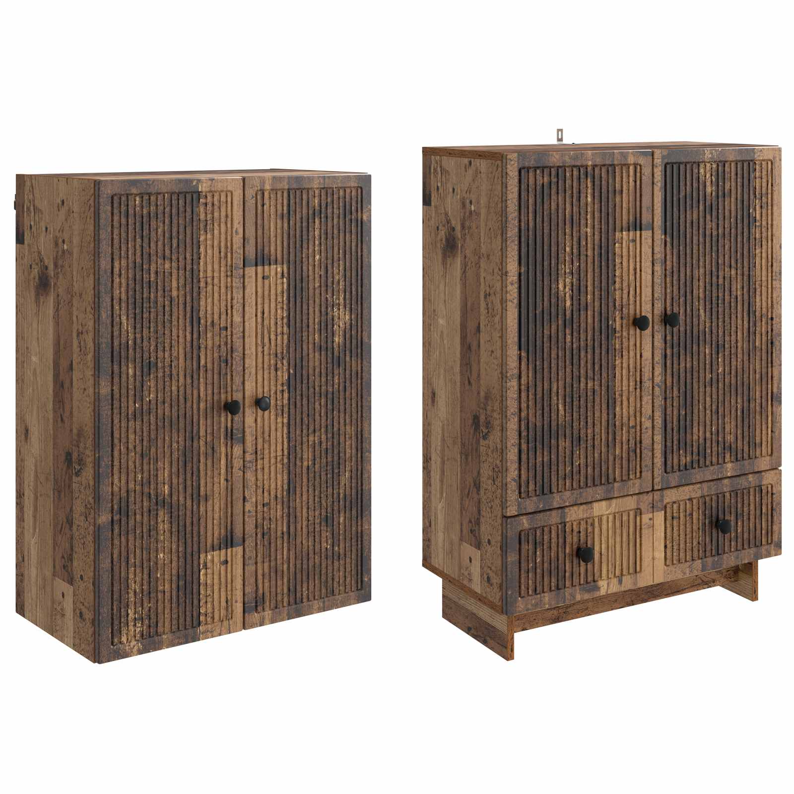 Ensemble de Meubles 2 pcs Bois ancien 66 x 34,5 x 95 cm - XIOS