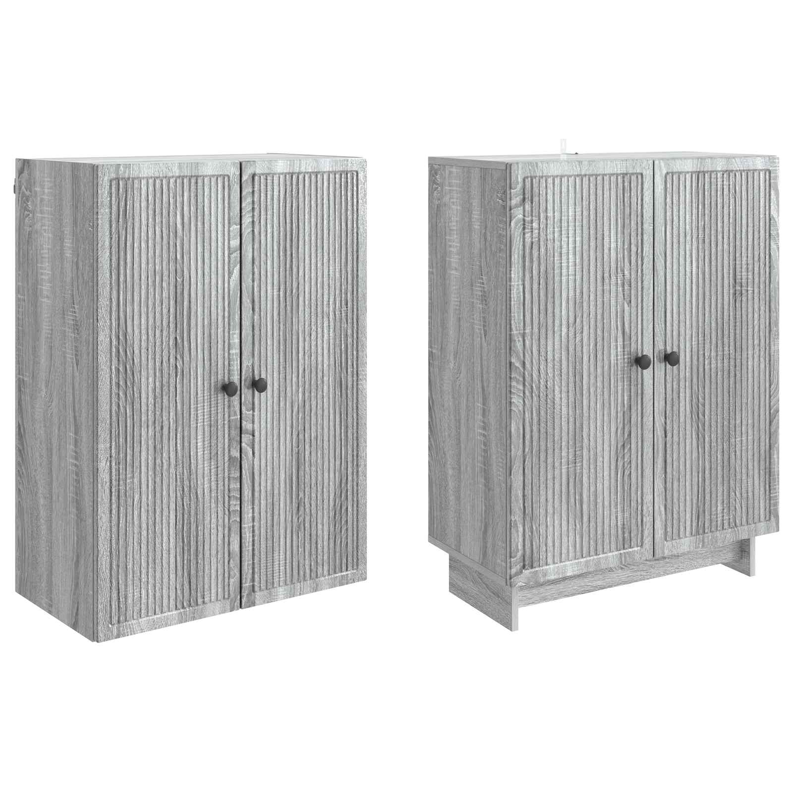 Ensemble de Meubles 2 pcs Sonoma gris 66 x 34,5 x 90 cm - XIOS