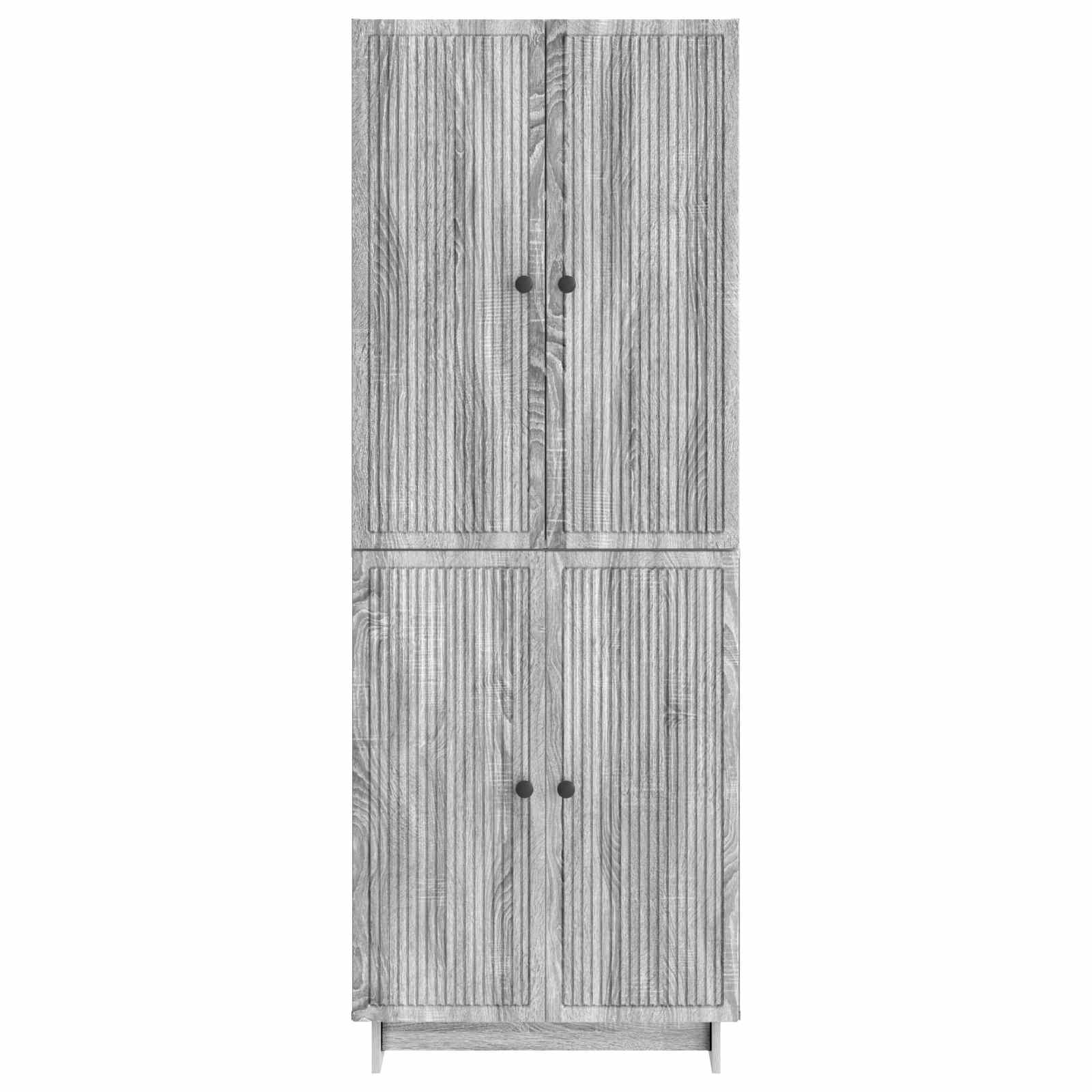 Ensemble de Meubles 2 pcs Sonoma gris 66 x 34,5 x 90 cm - XIOS