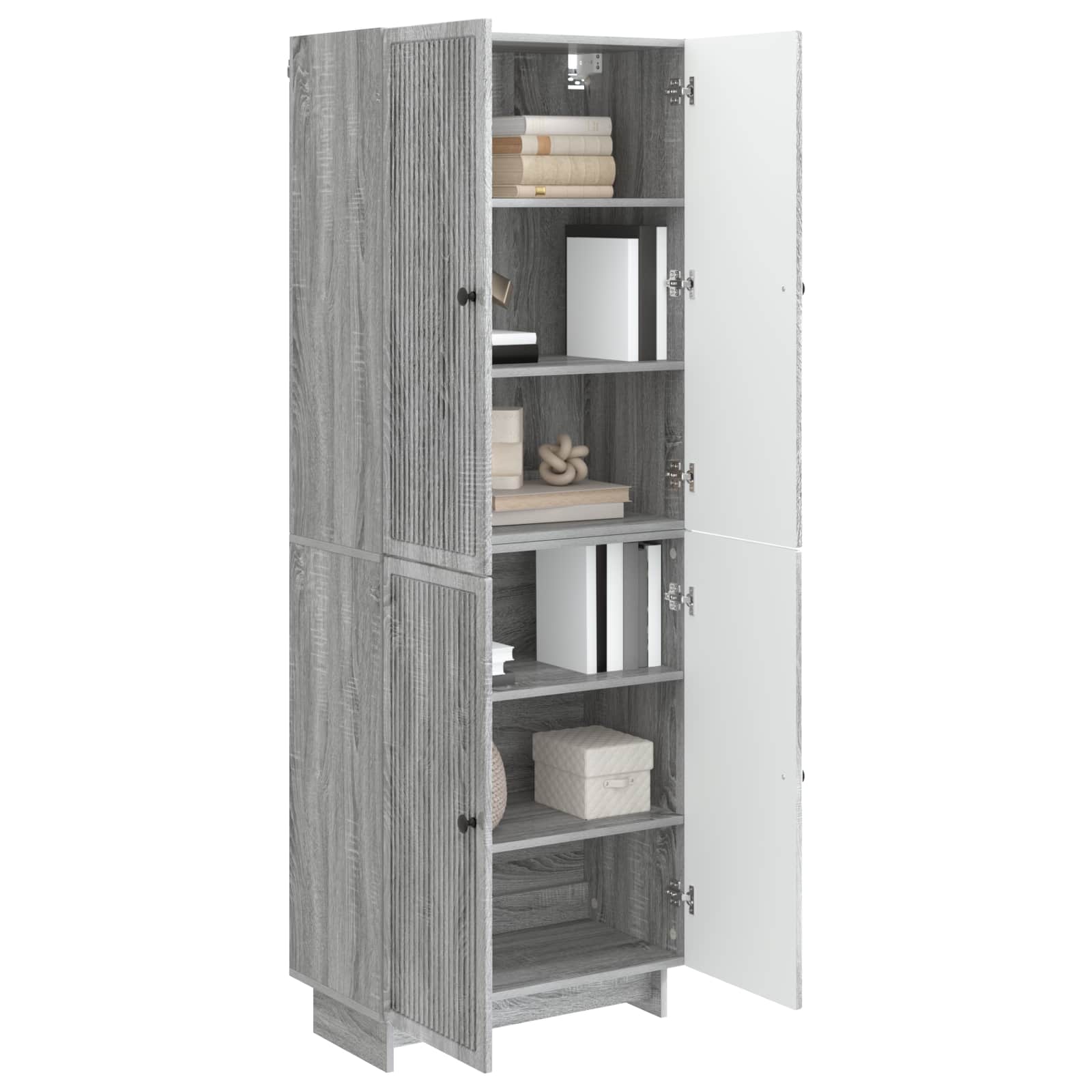 Ensemble de Meubles 2 pcs Sonoma gris 66 x 34,5 x 90 cm - XIOS