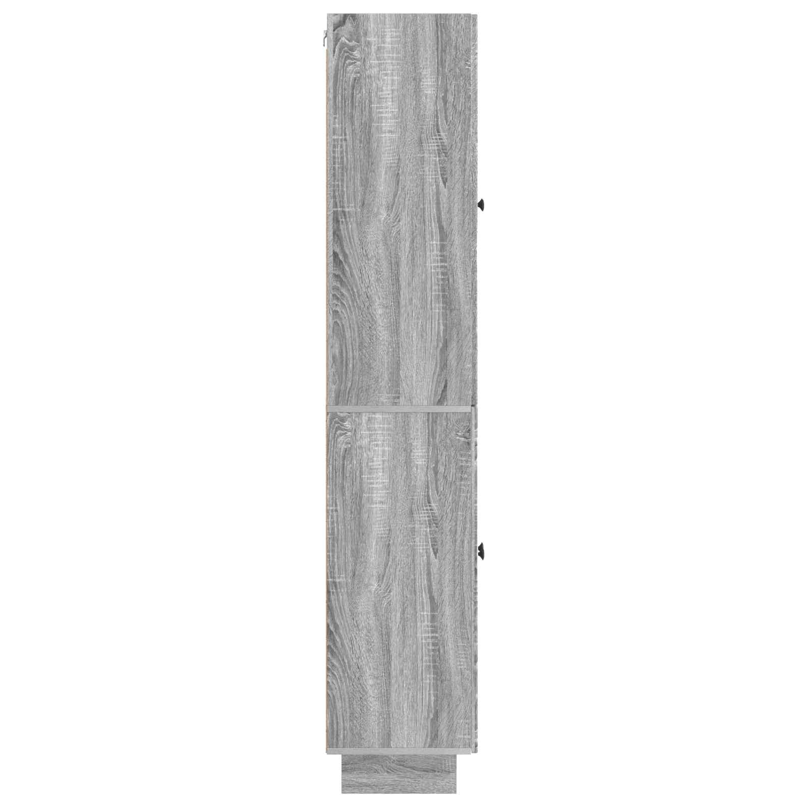 Ensemble de Meubles 2 pcs Sonoma gris 66 x 34,5 x 90 cm - XIOS