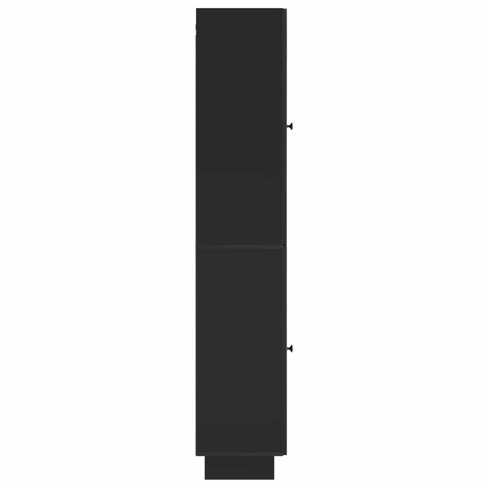 Ensemble de Meubles 2 pcs Noir 34,5 x 33 x 90 cm - XIOS