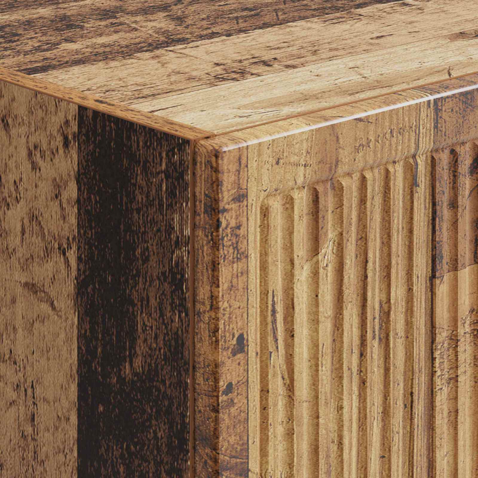 Ensemble de Meubles 2 pcs Bois ancien 34,5 x 33 x 90 cm - XIOS