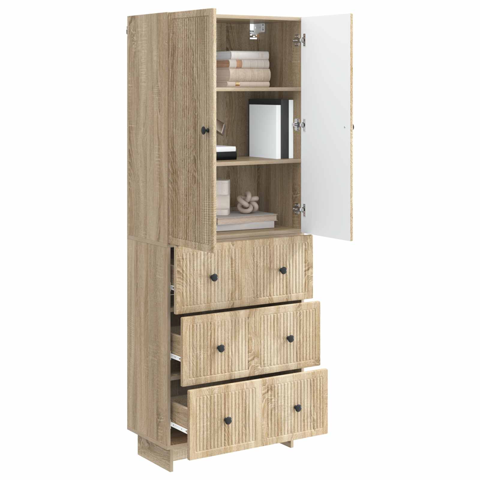 Ensemble de Meubles 2 pcs 66 x 34,5 x 90 cm Bois d'ingénierie - XIOS