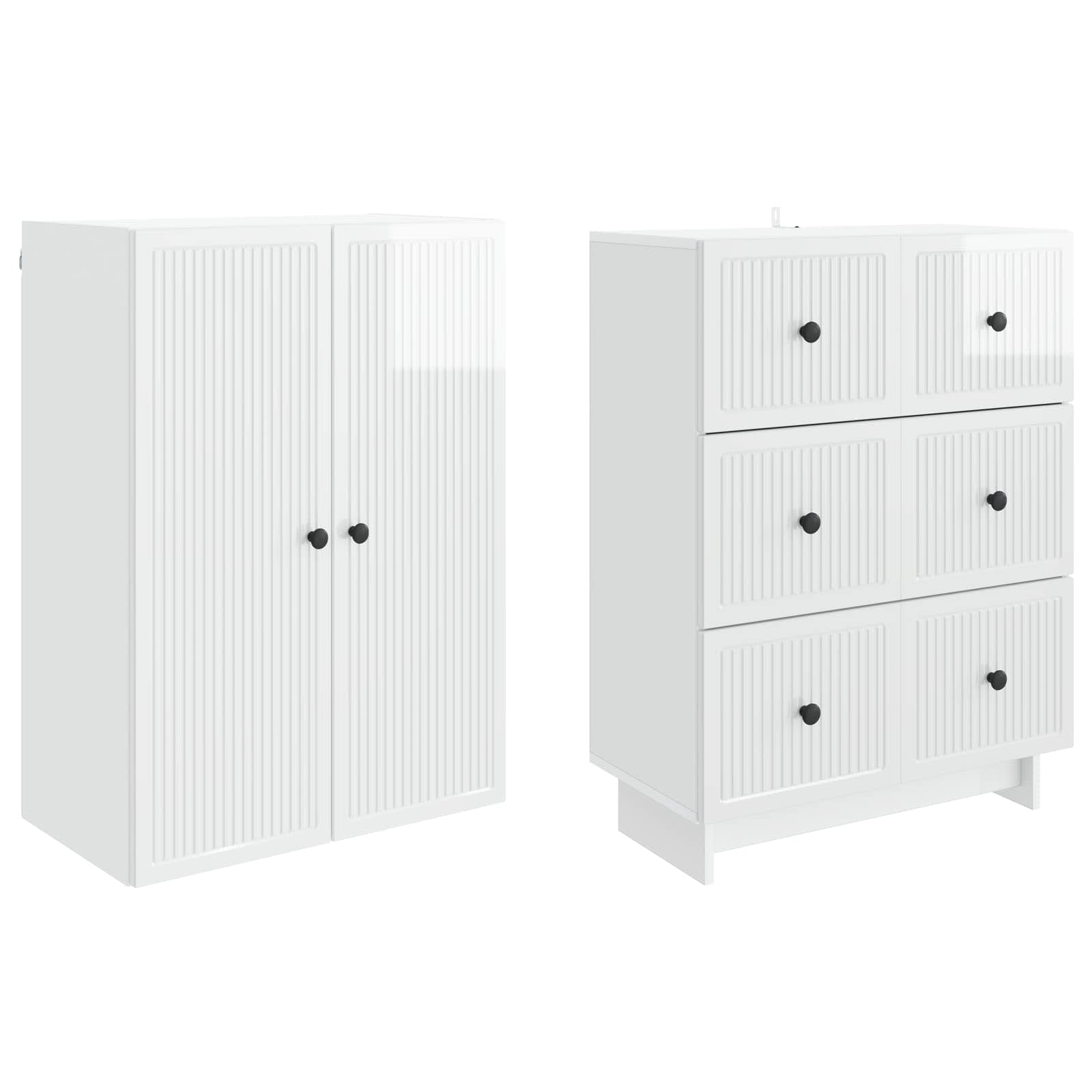 Ensemble de Meubles 2 pcs 66 x 34,5 x 90 cm Bois d'ingénierie - XIOS