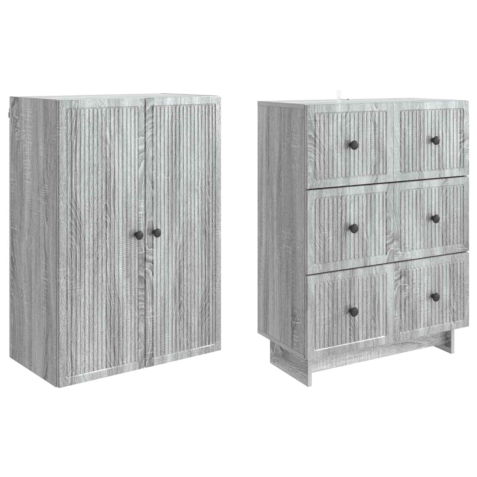 Ensemble de Meubles 2 pcs 66 x 34,5 x 90 cm Bois d'ingénierie - XIOS