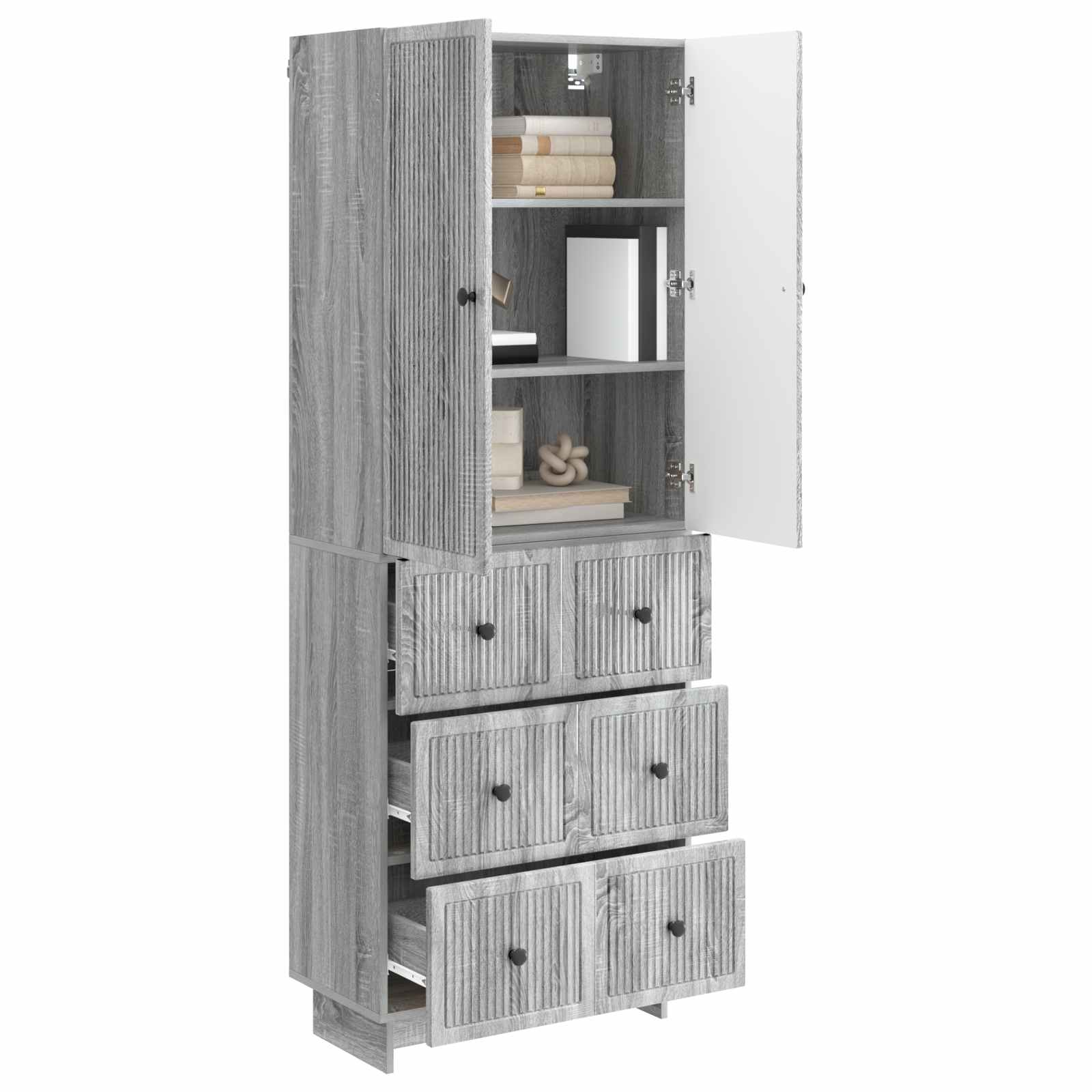Ensemble de Meubles 2 pcs 66 x 34,5 x 90 cm Bois d'ingénierie - XIOS