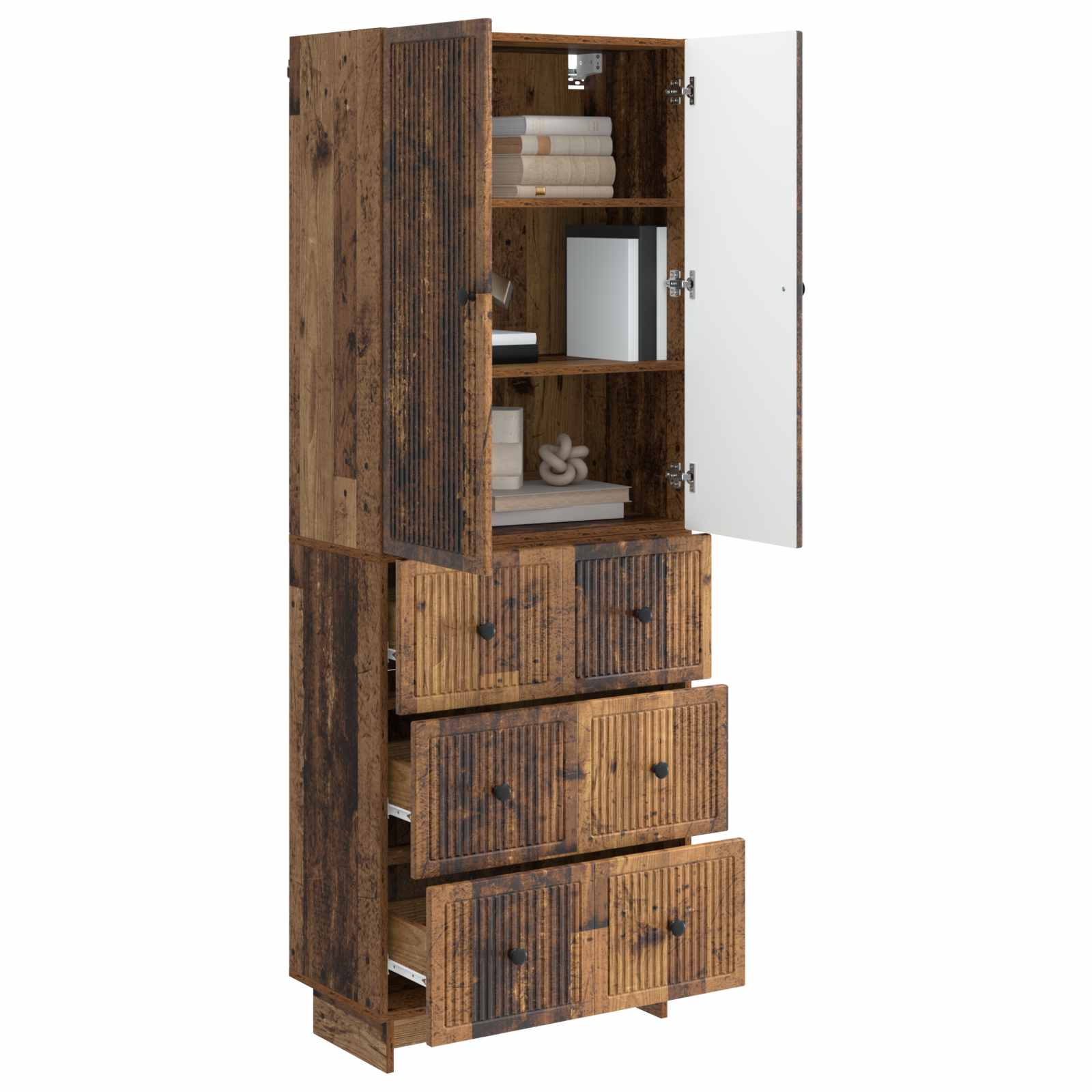 Ensemble de Meubles 2 pcs 66 x 34,5 x 90 cm Bois d'ingénierie - XIOS