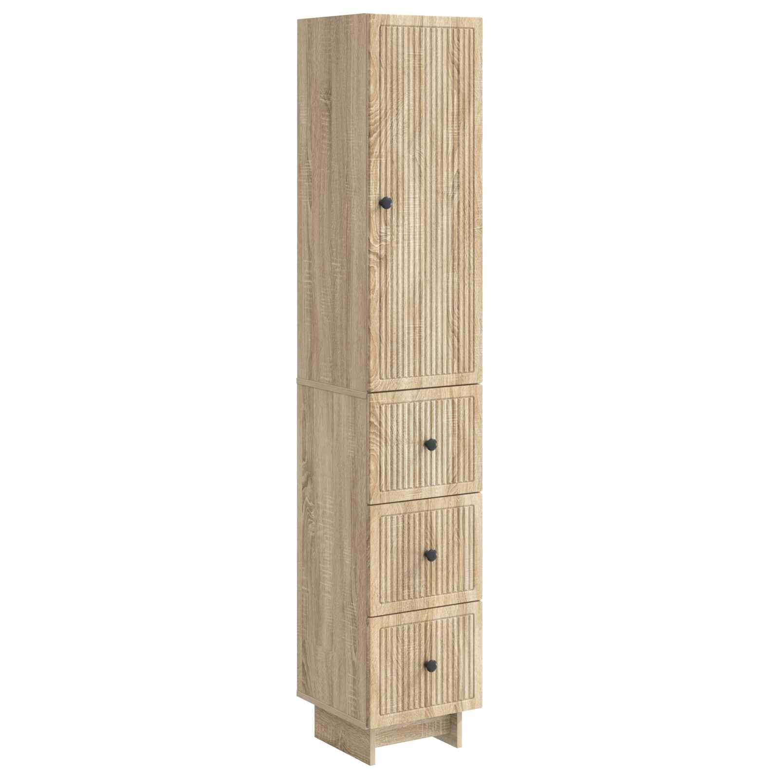 Ensemble de Meubles 2 pcs 33 x 34,5 x 90 cm Bois d'ingénierie - XIOS