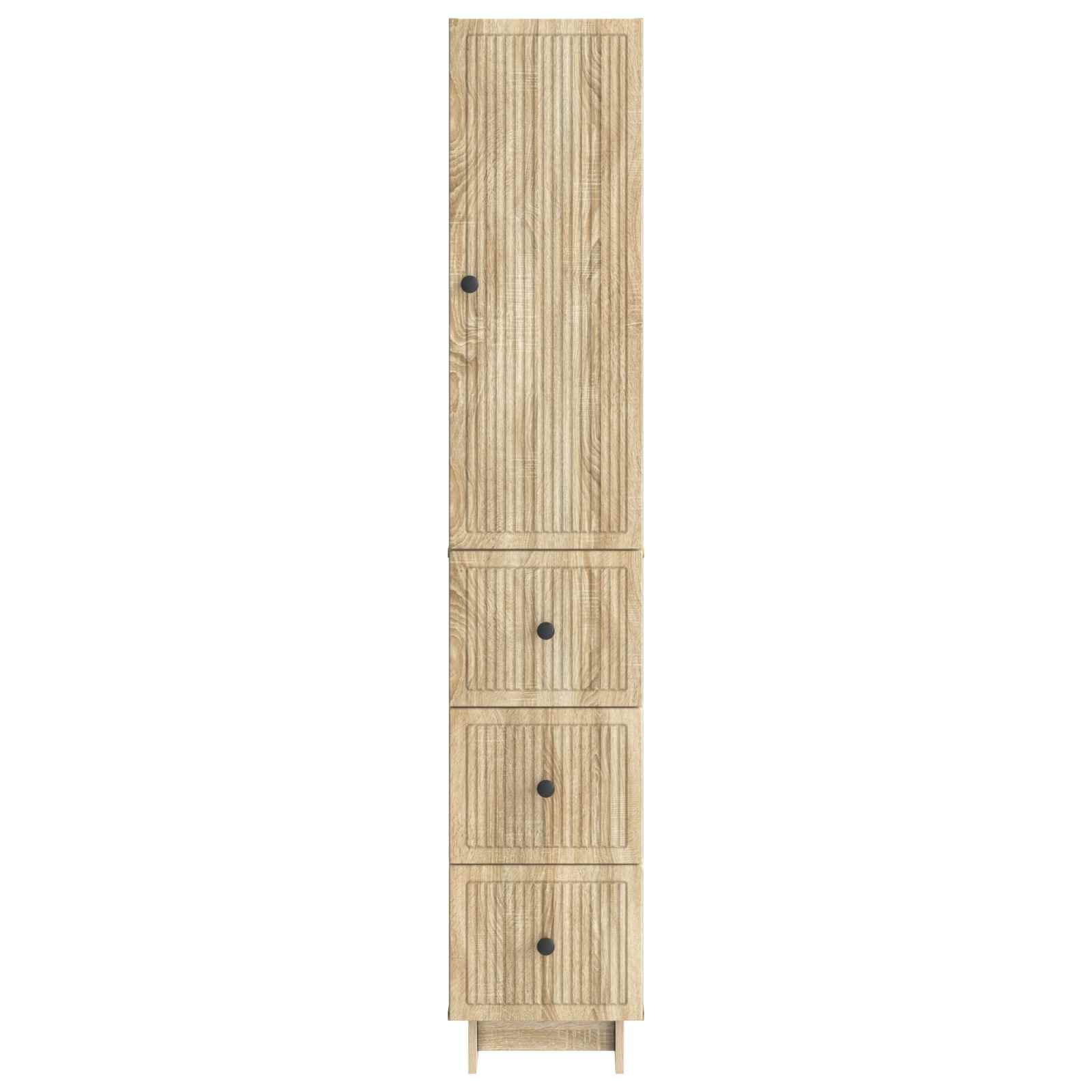 Ensemble de Meubles 2 pcs 33 x 34,5 x 90 cm Bois d'ingénierie - XIOS