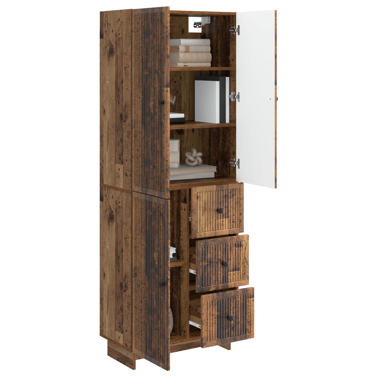 Ensemble de Meubles 2 pcs 66 x 34,5 x 90 cm Bois d'ingénierie - XIOS