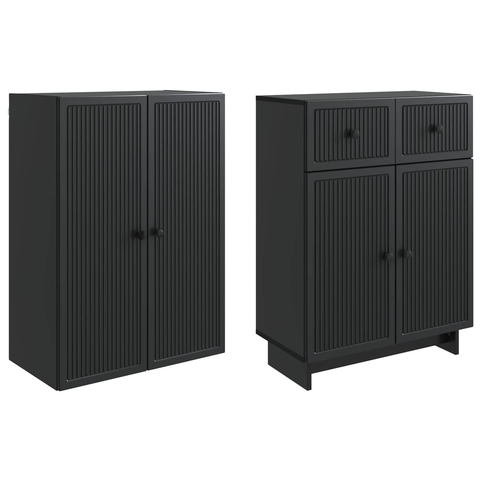 Ensemble de Meubles 2 pcs 66 x 34,5 x 90 cm Bois d'ingénierie - XIOS