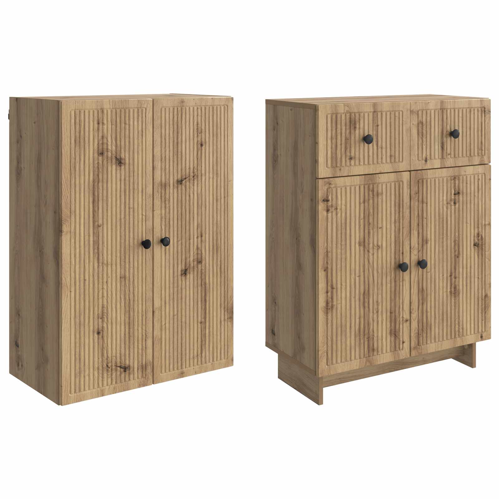 Ensemble de Meubles 2 pcs 66 x 34,5 x 90 cm Bois d'ingénierie - XIOS