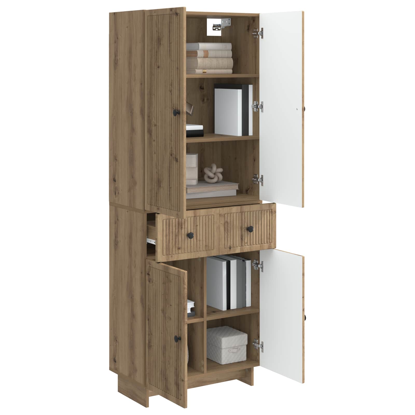 Ensemble de Meubles 2 pcs 66 x 34,5 x 90 cm Bois d'ingénierie - XIOS