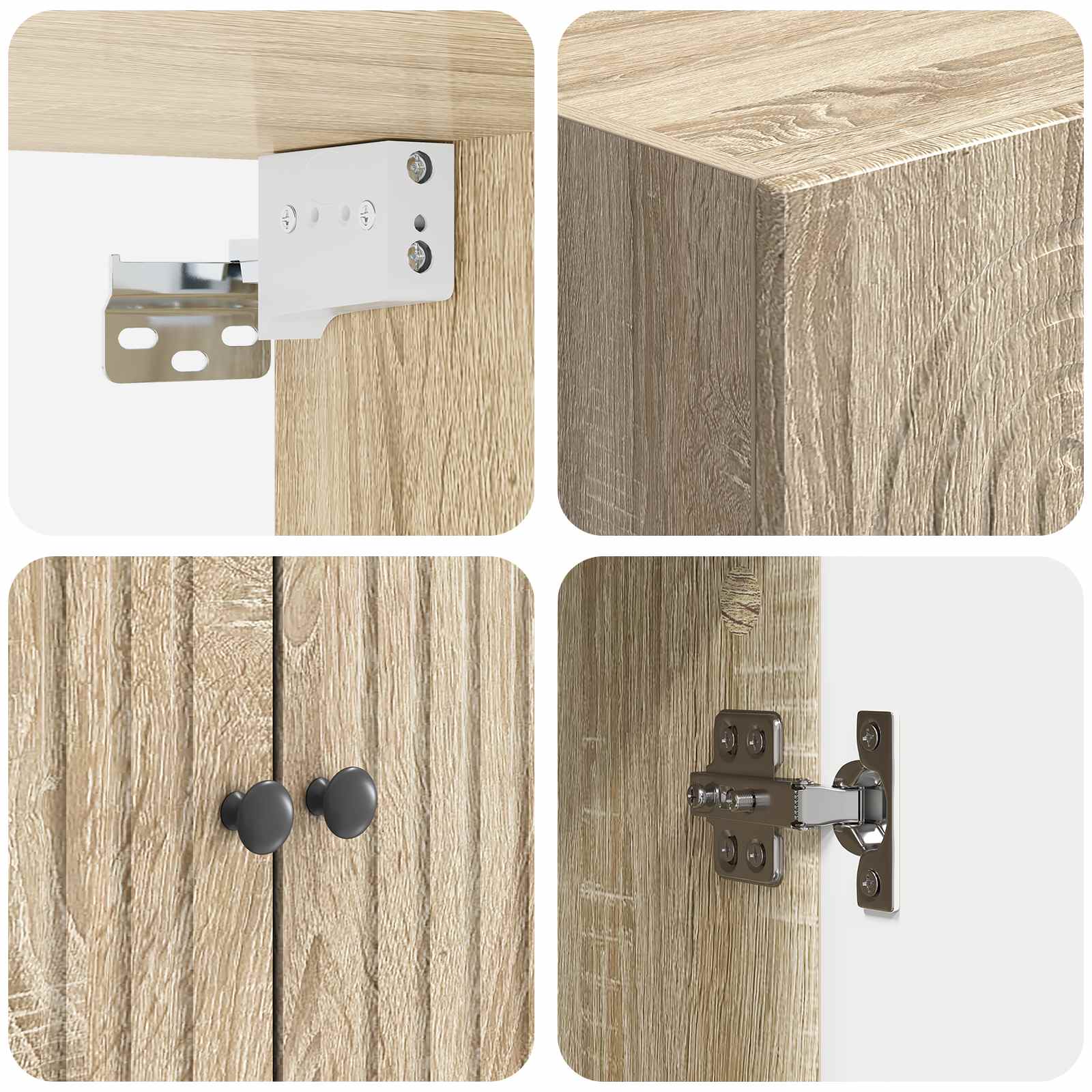 Ensemble de Meubles 2 pcs 66 x 34,5 x 95 cm Bois d'ingénierie - XIOS